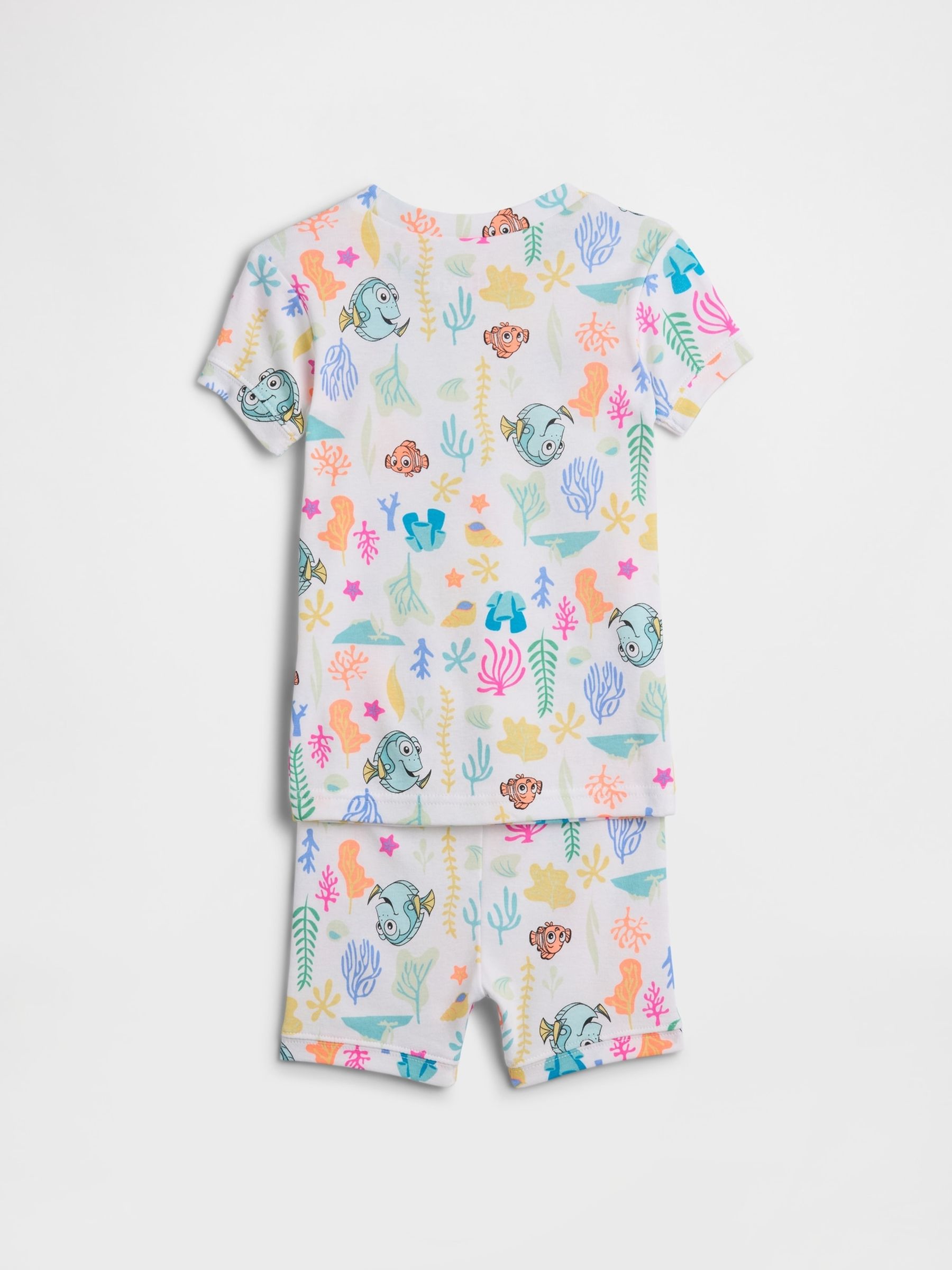 White Disney Finding Nemo Cotton Pyjamas Set - Image 3 of 4