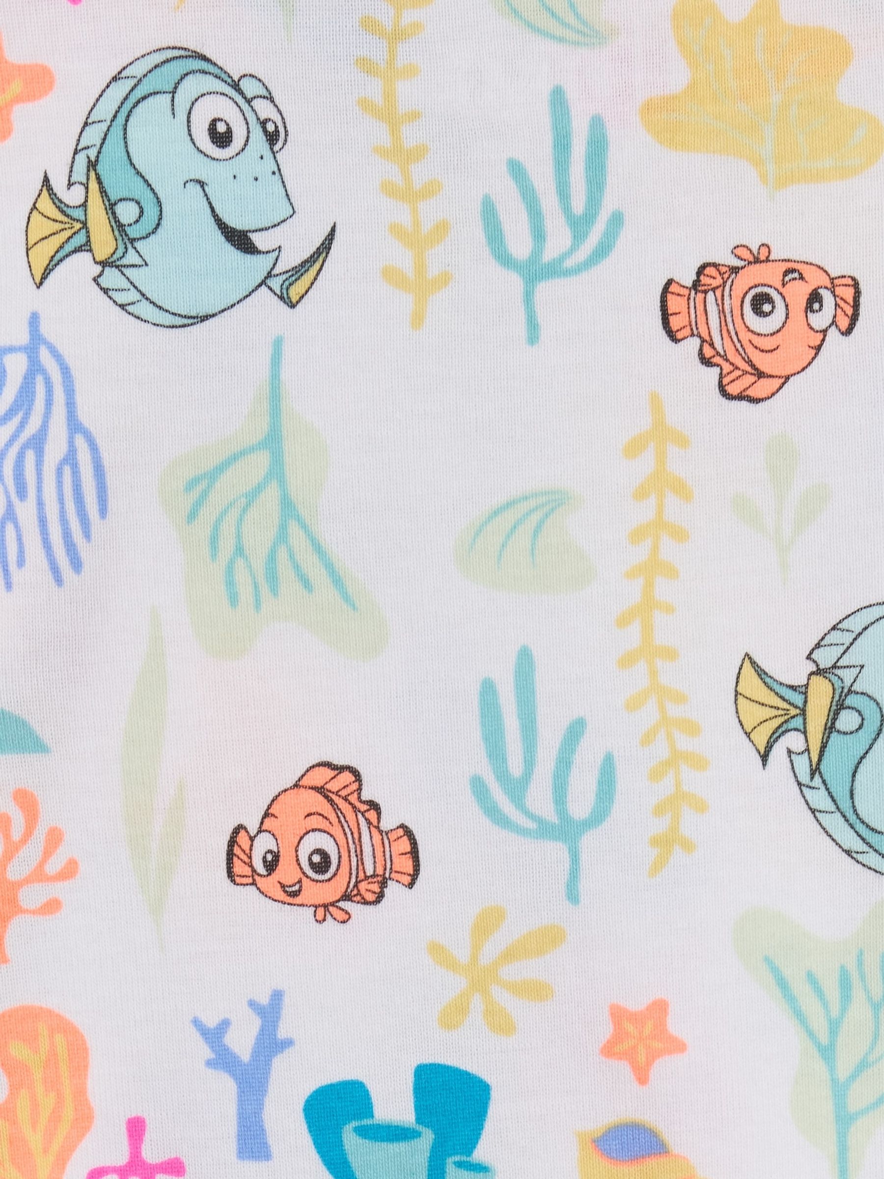 White Disney Finding Nemo Cotton Pyjamas Set - Image 4 of 4
