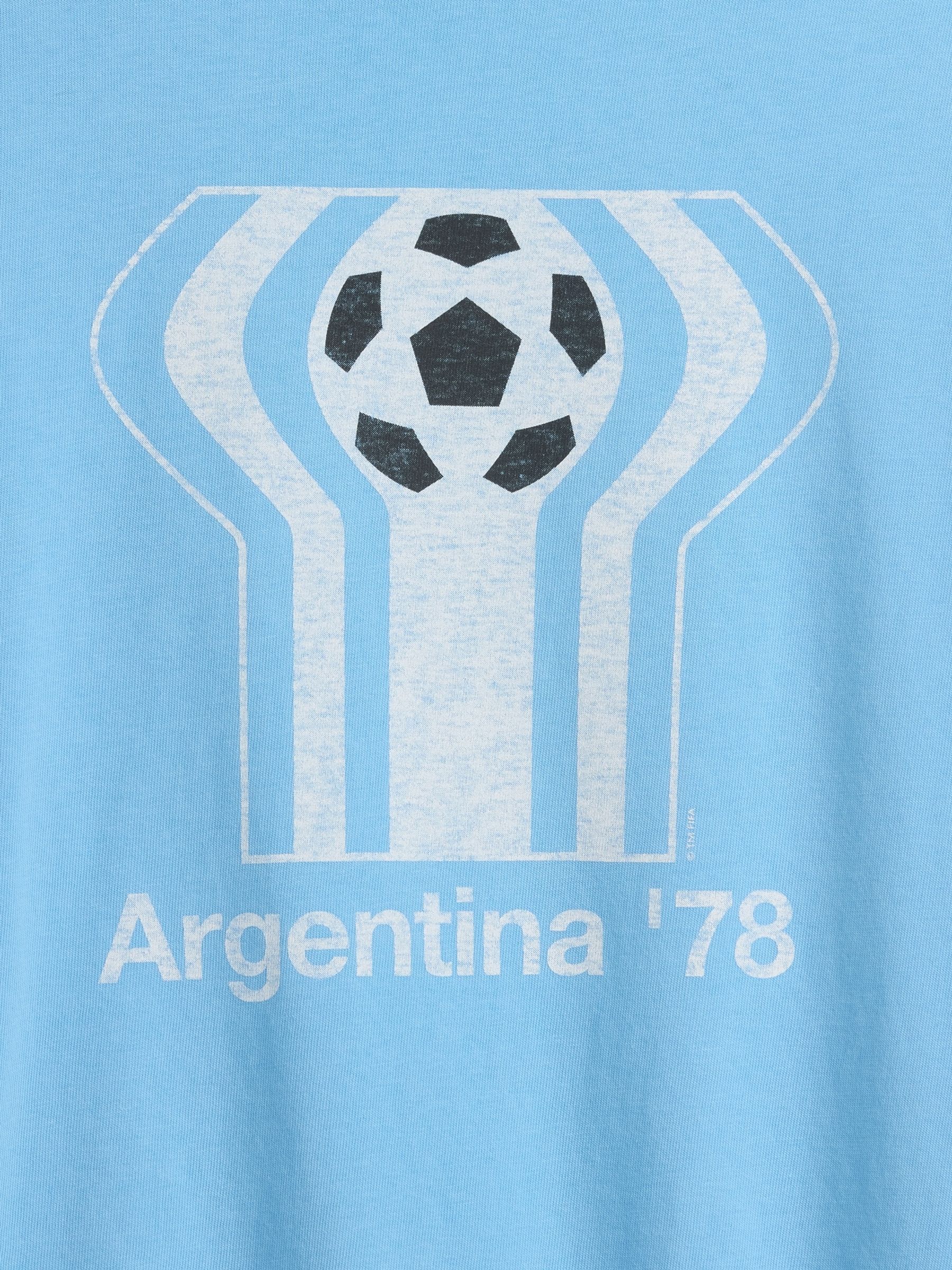 Blue Argentina FIFA WORLD CUP™ Graphic Short Sleeve T-Shirt - Image 4 of 4