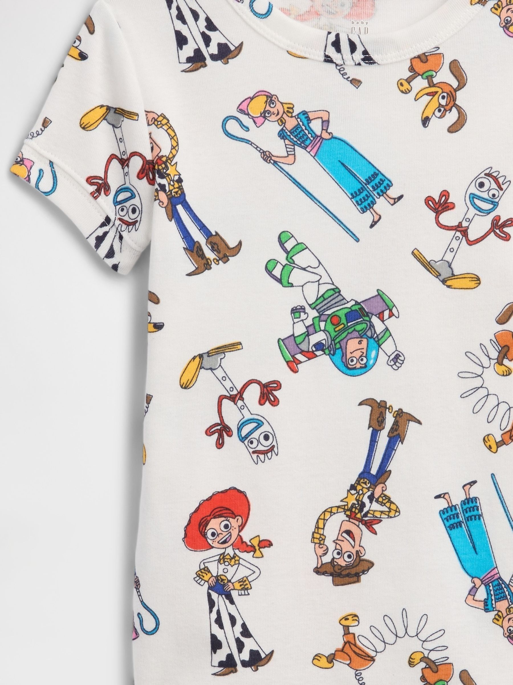 White Disney Toy Story Cotton Pyjamas Set - Image 3 of 3