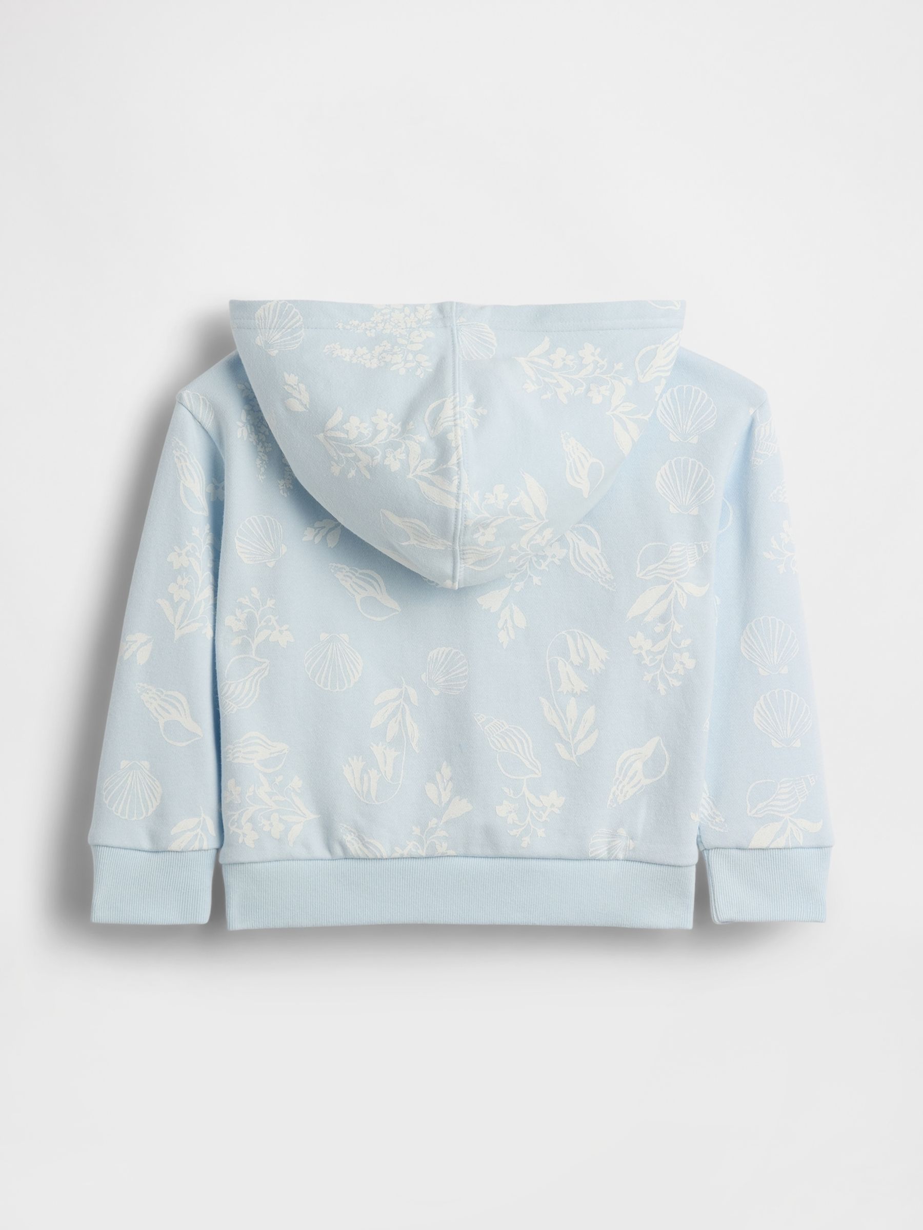 Blue Relaxed Logo French Terry Zip Hoodie - Image 2 of 3