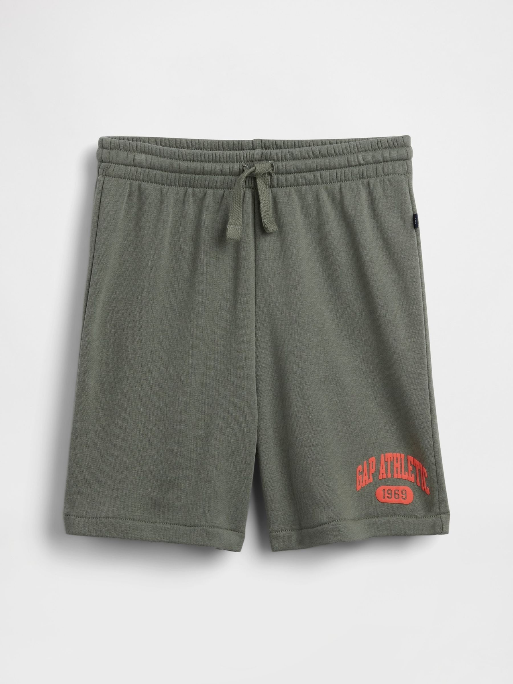 Green Relaxed Pull On French Terry Shorts - Image 4 of 4