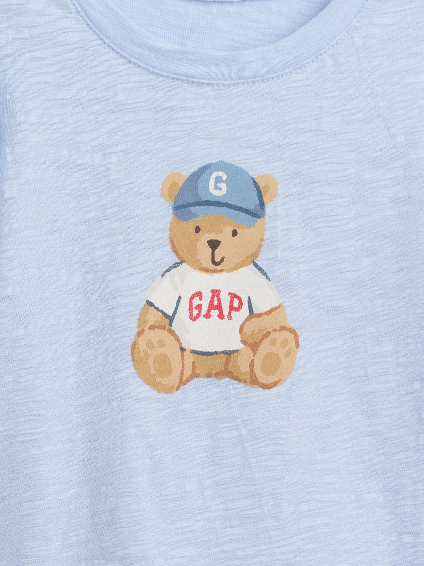 Blue Brannan Bear Puff-Sleeve T-Shirt - Image 3 of 3