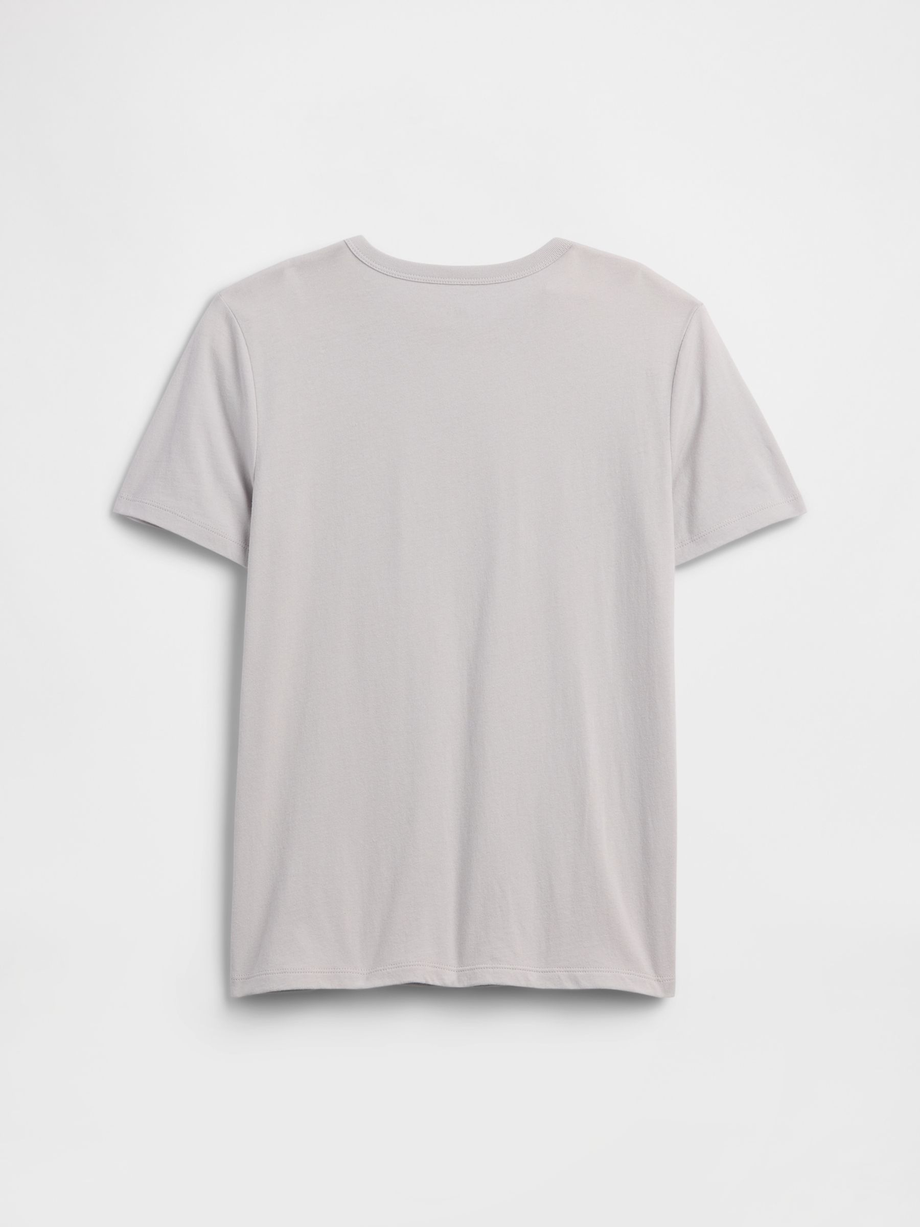 Grey Pixel Graphic Short Sleeve T-Shirt - Image 2 of 3
