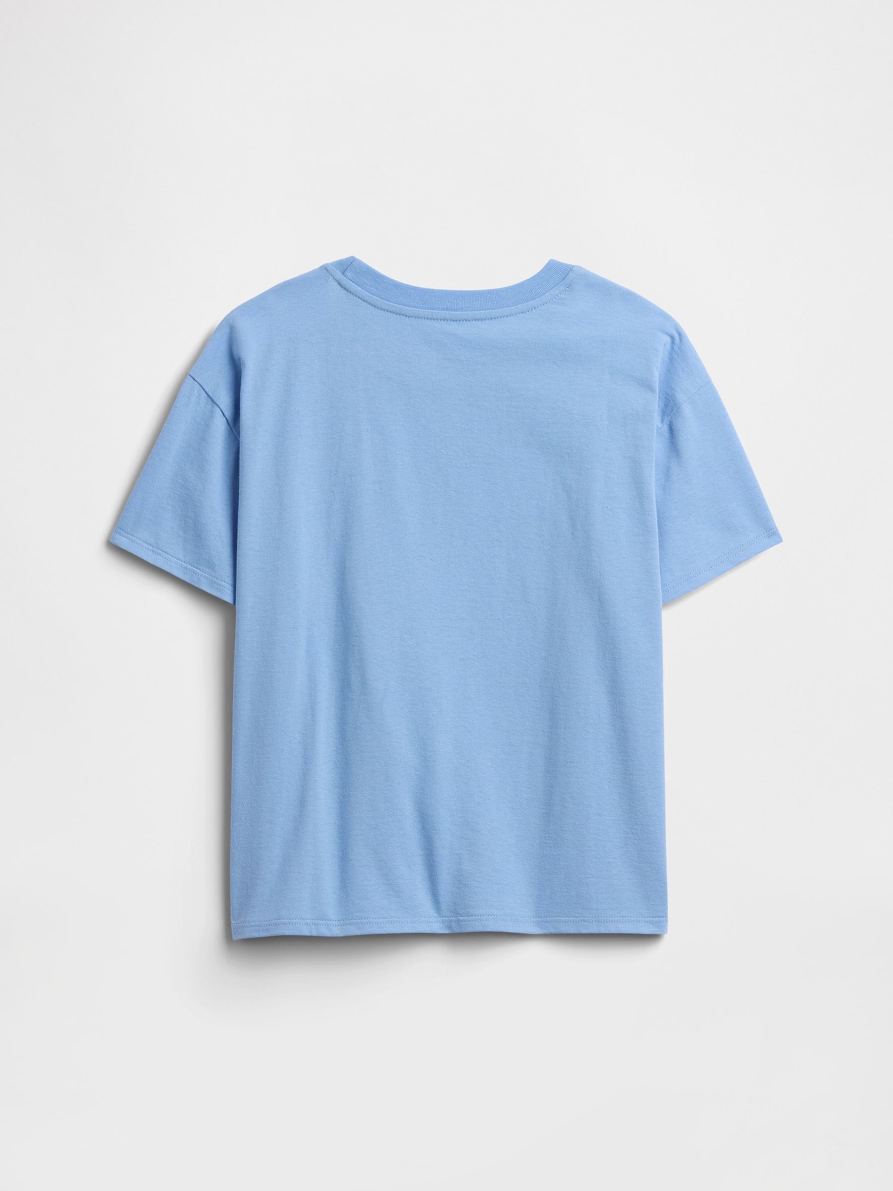 Blue My Melody Oversized Graphic Short Sleeve T-Shirt - Image 2 of 3 Blue My Melody Oversized Graphic Short Sleeve T-Shirt - Image 2 of 3