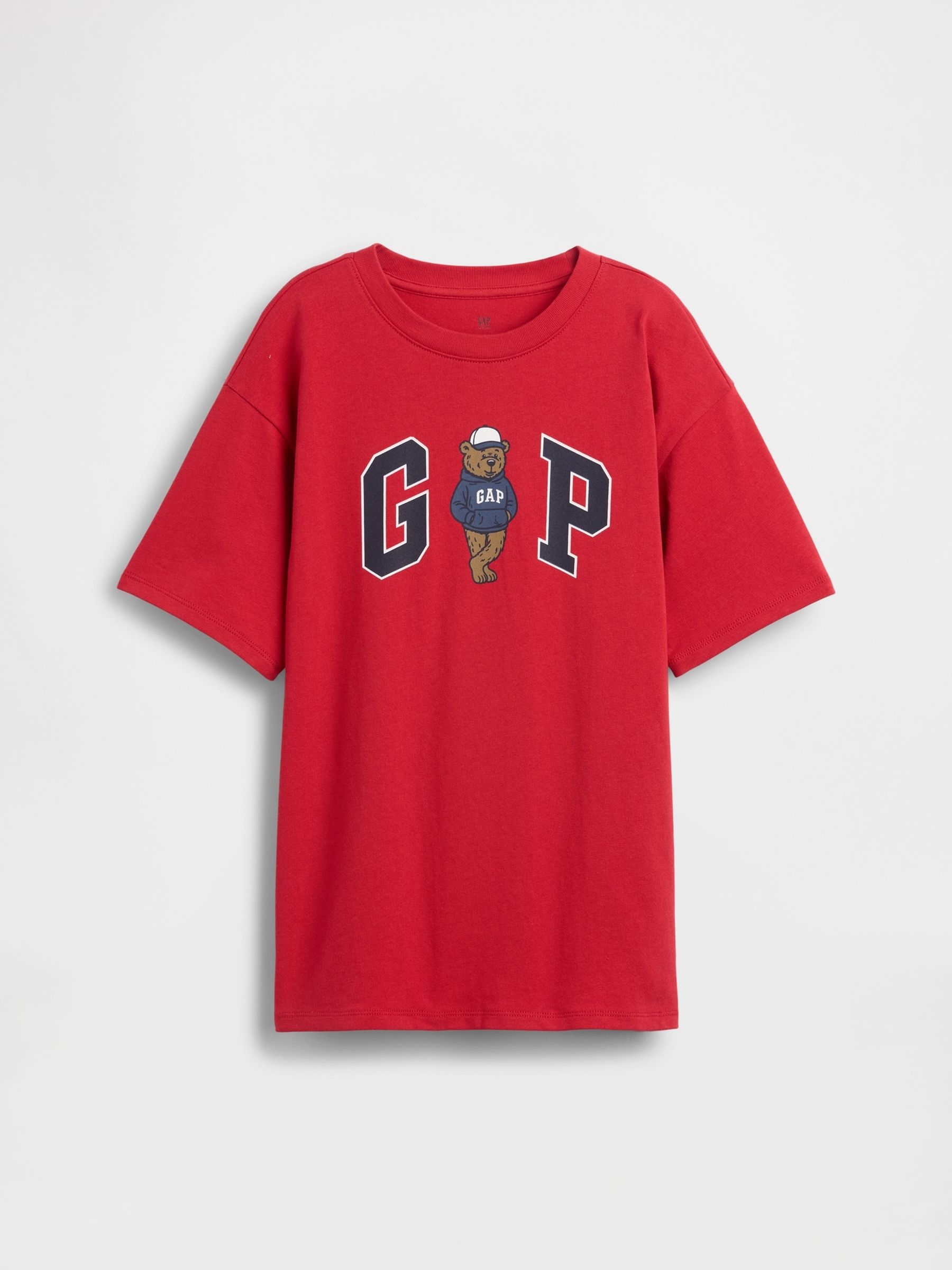 Red Brannan Bear Logo Short Sleeve T-Shirt - Image 1 of 3