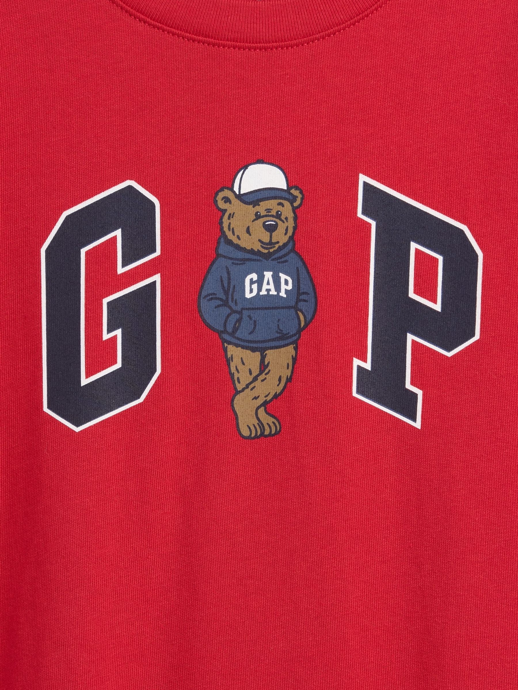 Red Brannan Bear Logo Short Sleeve T-Shirt - Image 3 of 3
