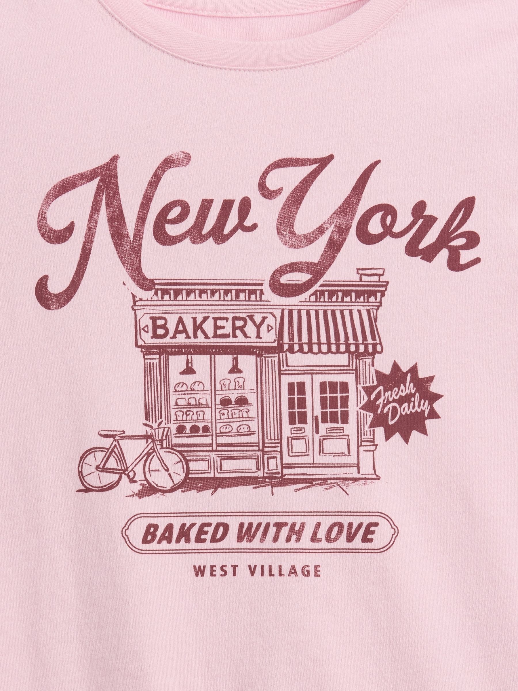Pink Graphic Short Sleeve T-Shirt - Image 4 of 4