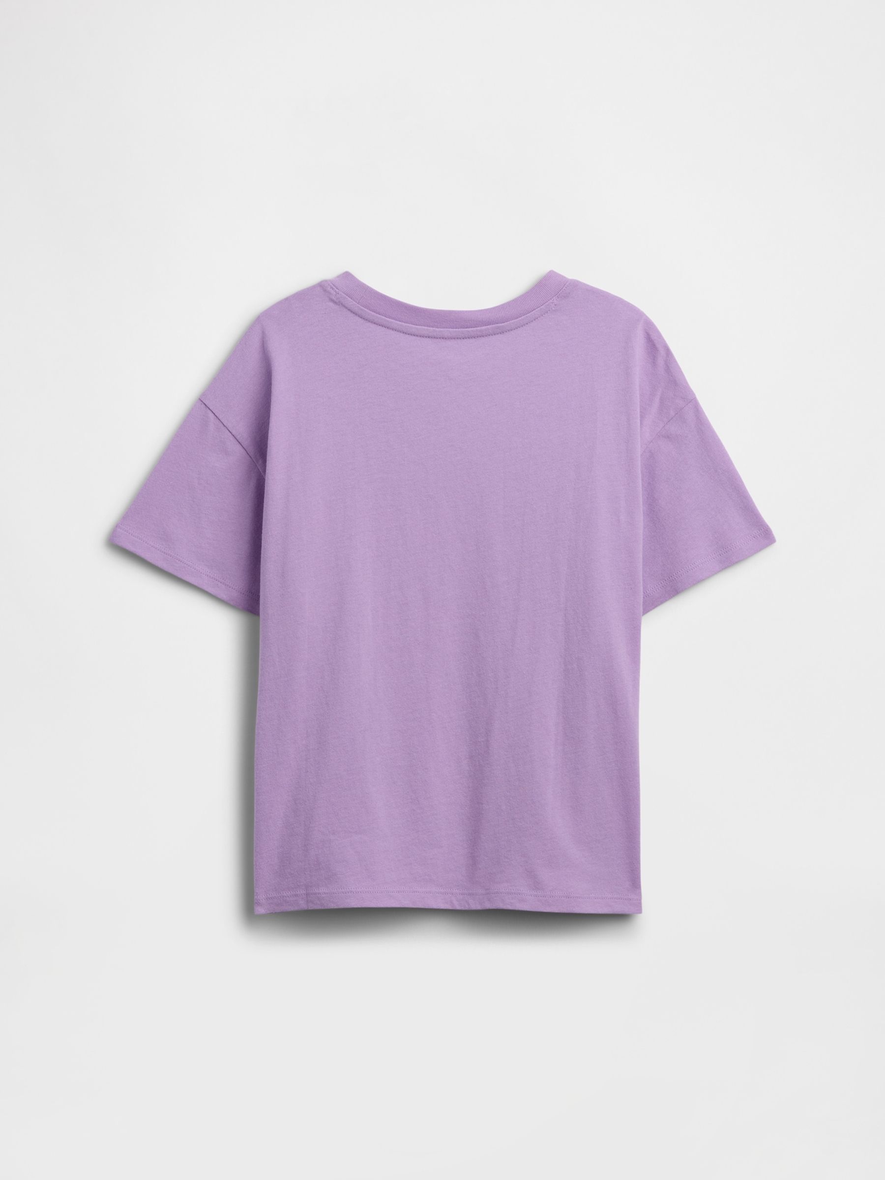 Purple Oversized Graphic T-Shirt - Image 2 of 3
