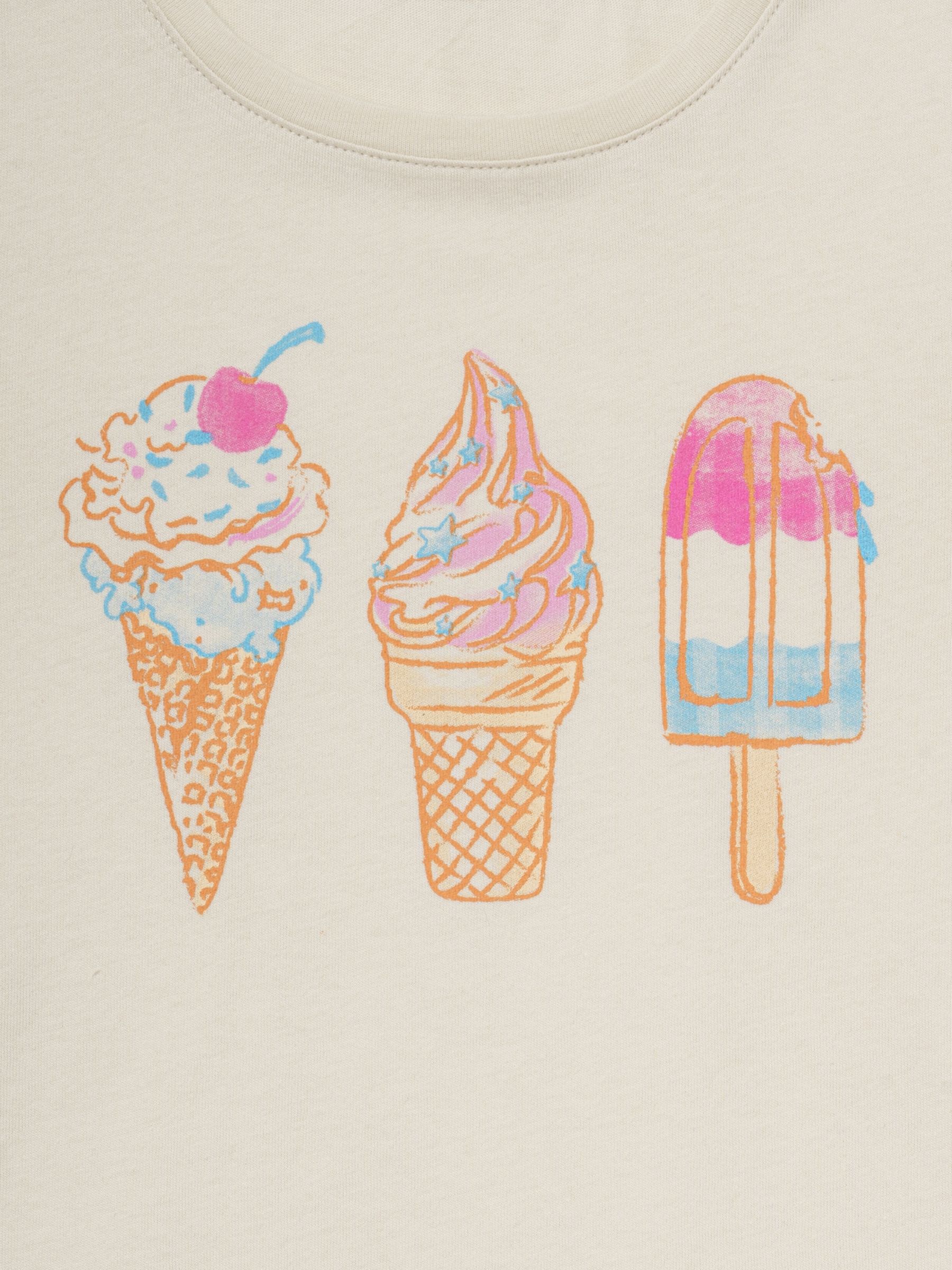 Cream Kids Graphic T-Shirt - Image 3 of 3