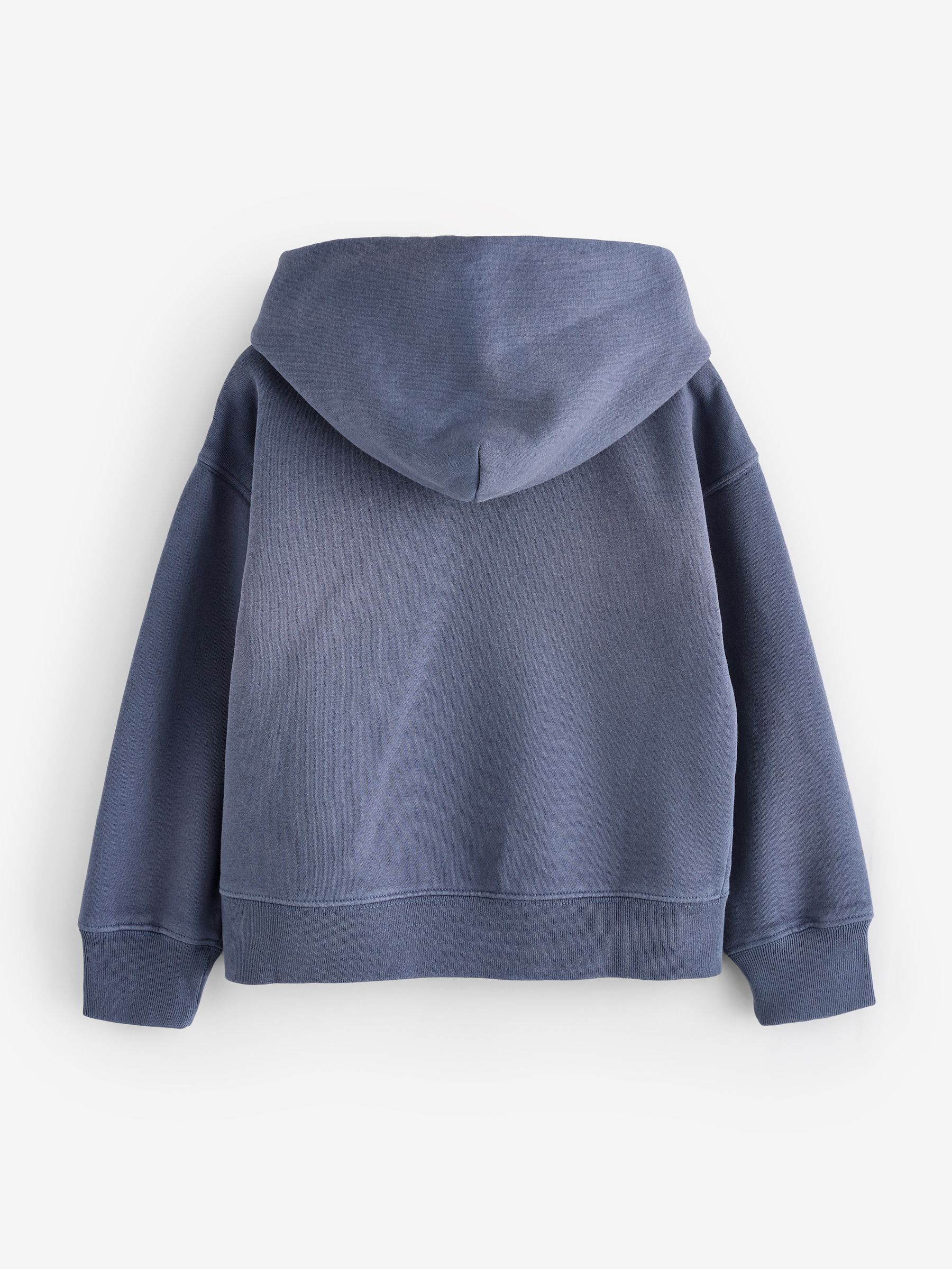 Washed Navy VintageSoft Relaxed Logo Hoodie - Image 2 of 5 Washed Navy VintageSoft Relaxed Logo Hoodie - Image 2 of 5