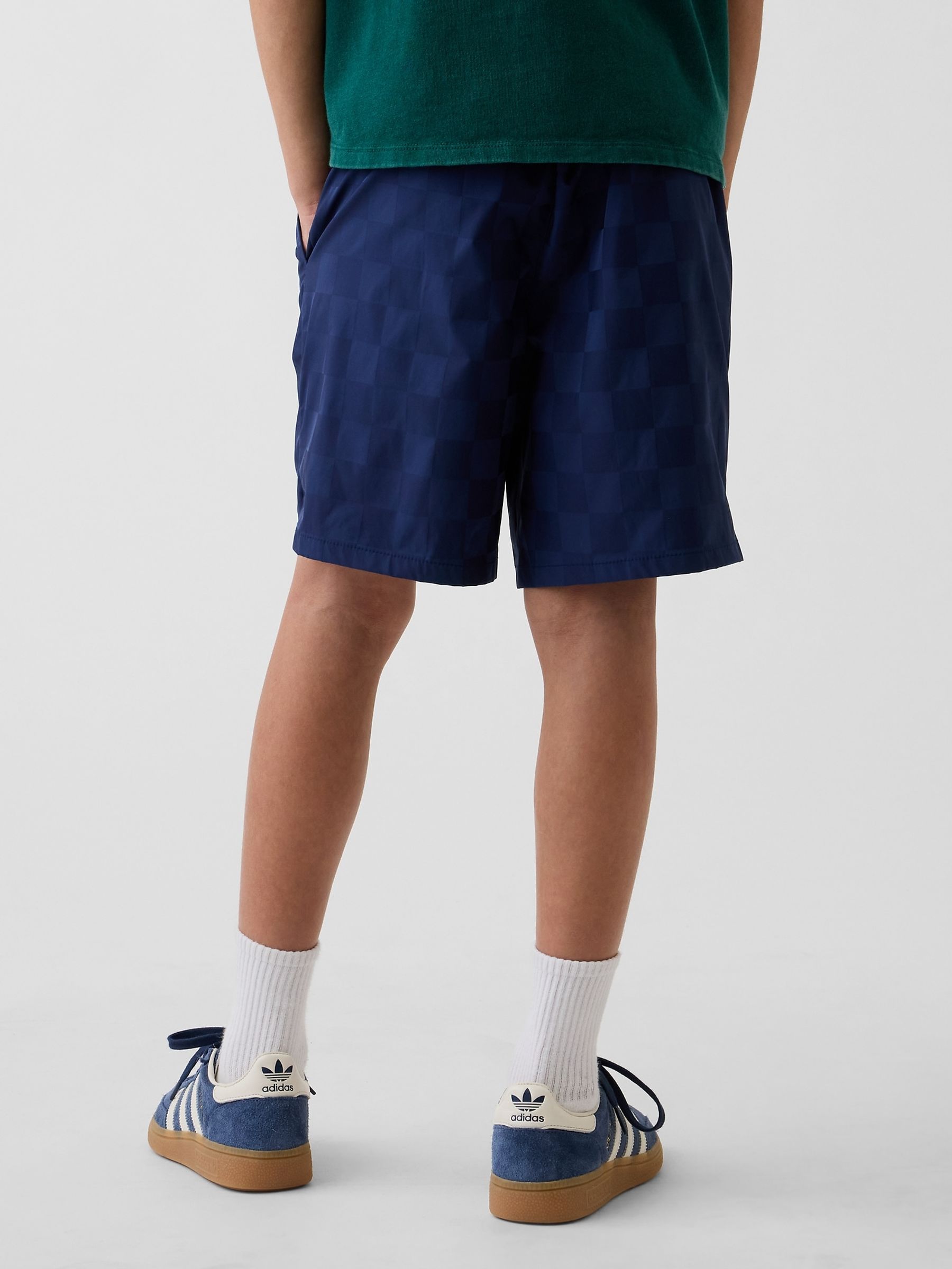 Blue Relaxed Quick-Dry Shorts - Image 2 of 6 Blue Relaxed Quick-Dry Shorts - Image 2 of 6