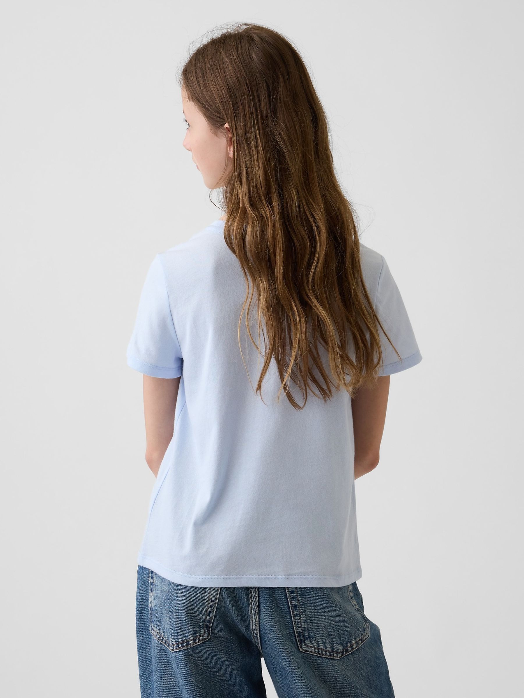 Blue Graphic Short Sleeve T-Shirt - Image 2 of 4