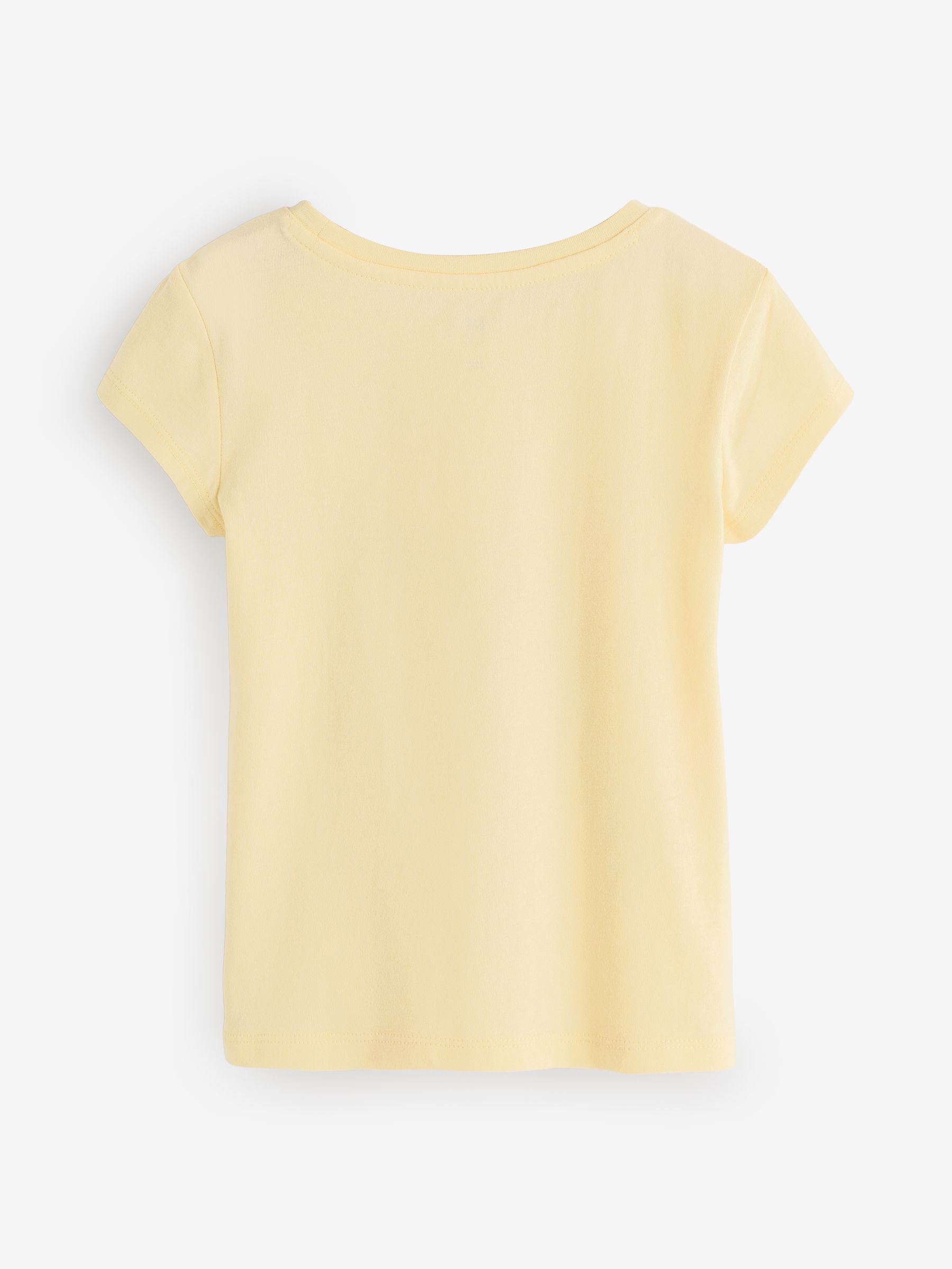 Yellow Rainbow Graphic Short Sleeve T-Shirt - Image 2 of 4