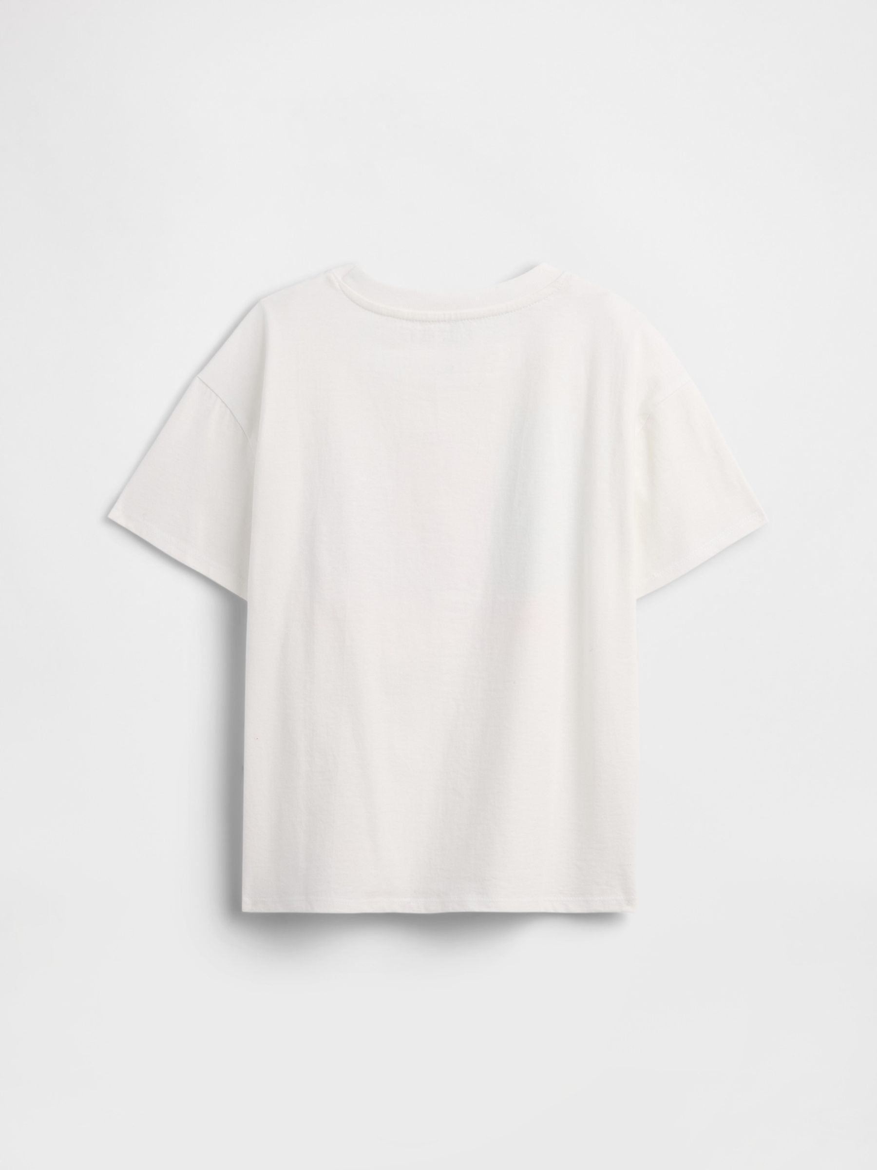 White Hello Kitty Oversized Graphic Short Sleeve T-Shirt - Image 2 of 3
