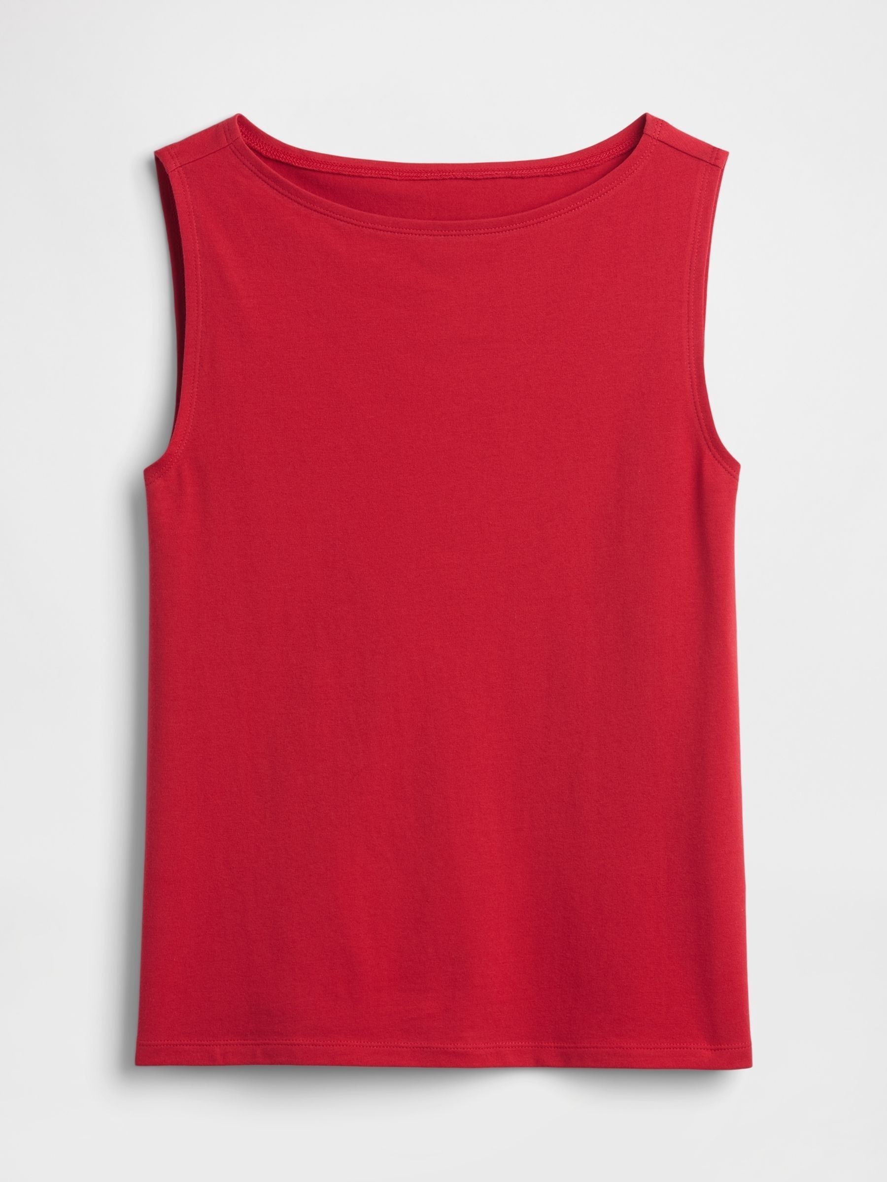 Red Boatneck Vest - Image 5 of 5