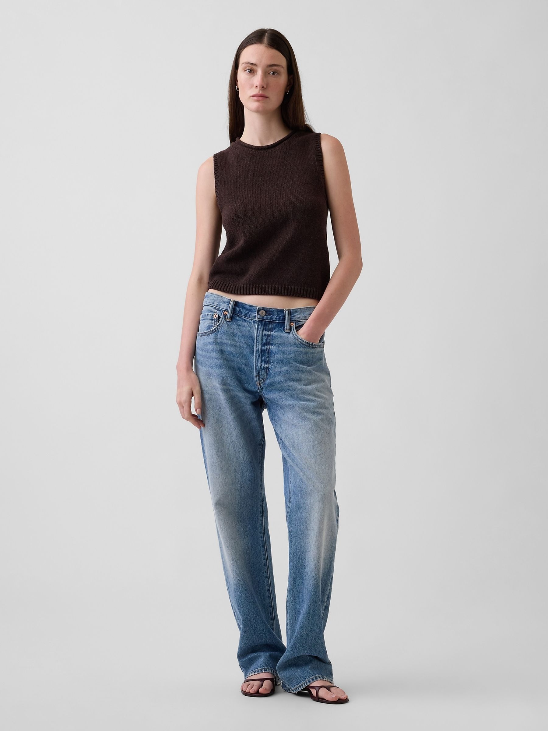 Brown Knitted Vest - Image 3 of 4