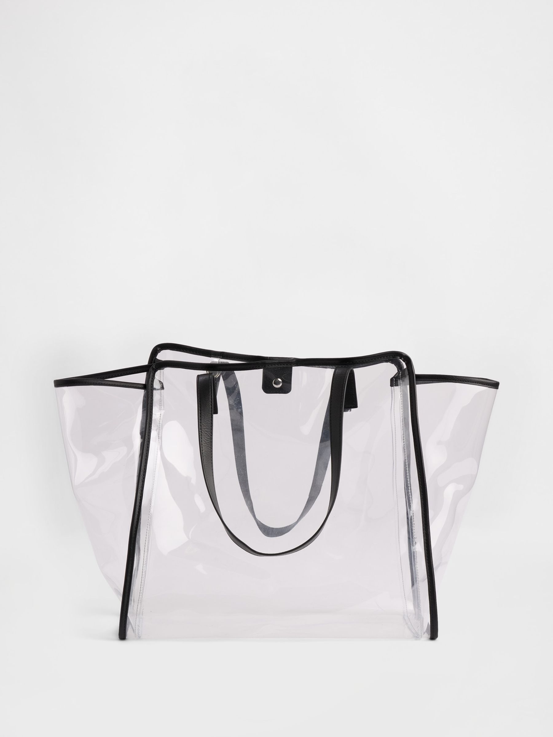 Clear Jelly Tote Bag - Image 1 of 3 Clear Jelly Tote Bag - Image 1 of 3