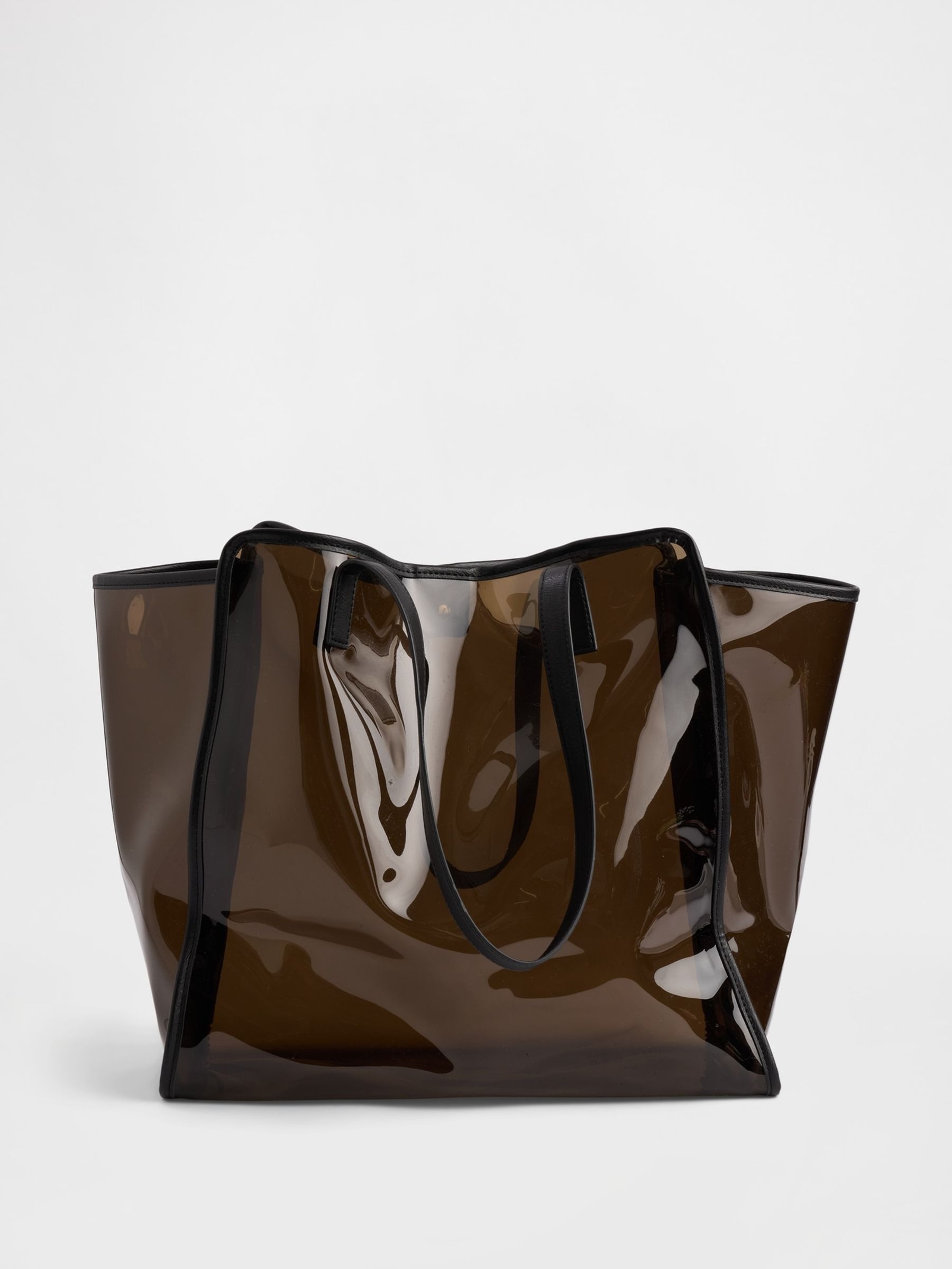 Brown/Black Jelly Tote Bag - Image 1 of 3