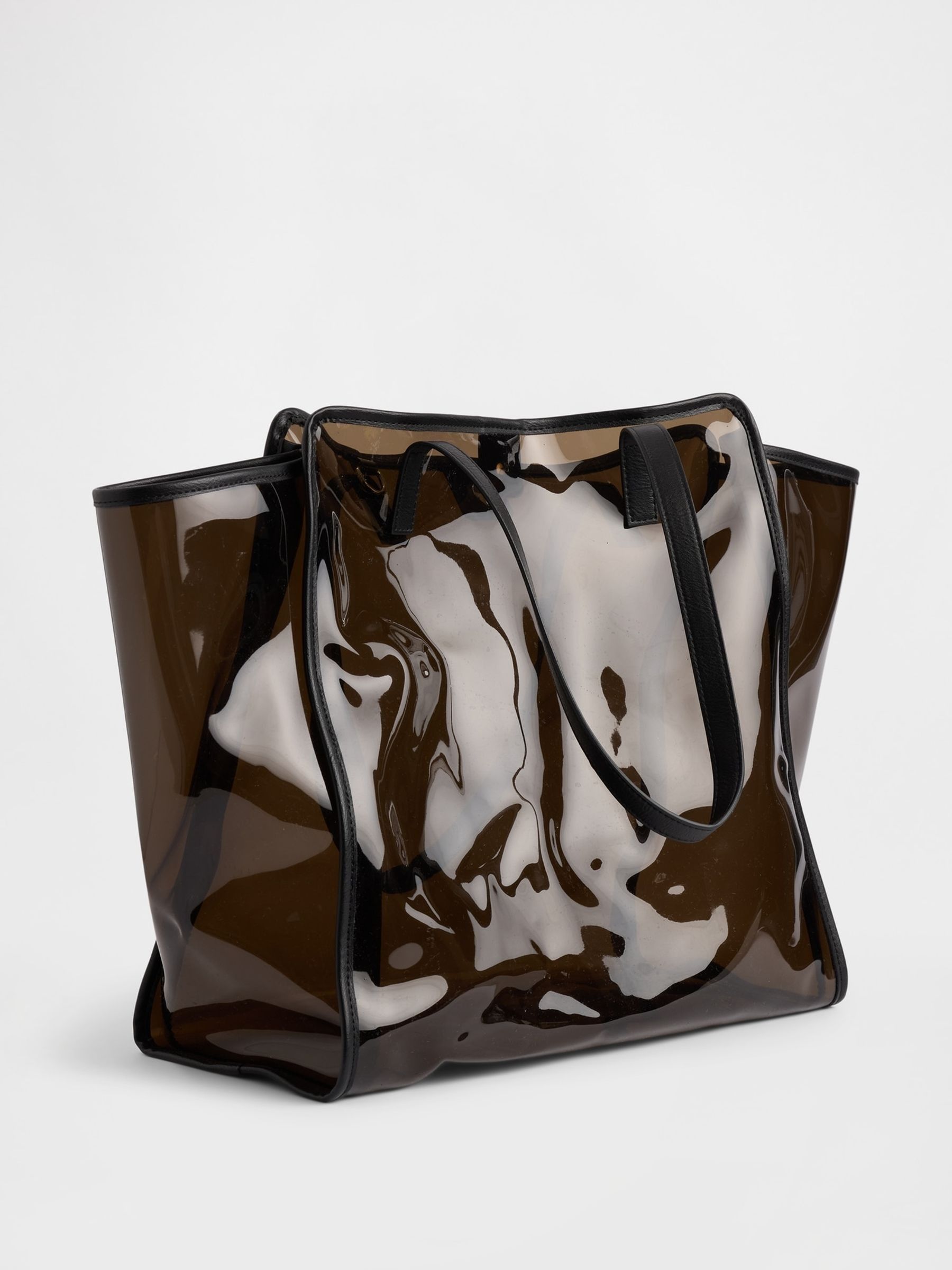 Brown/Black Jelly Tote Bag - Image 2 of 3