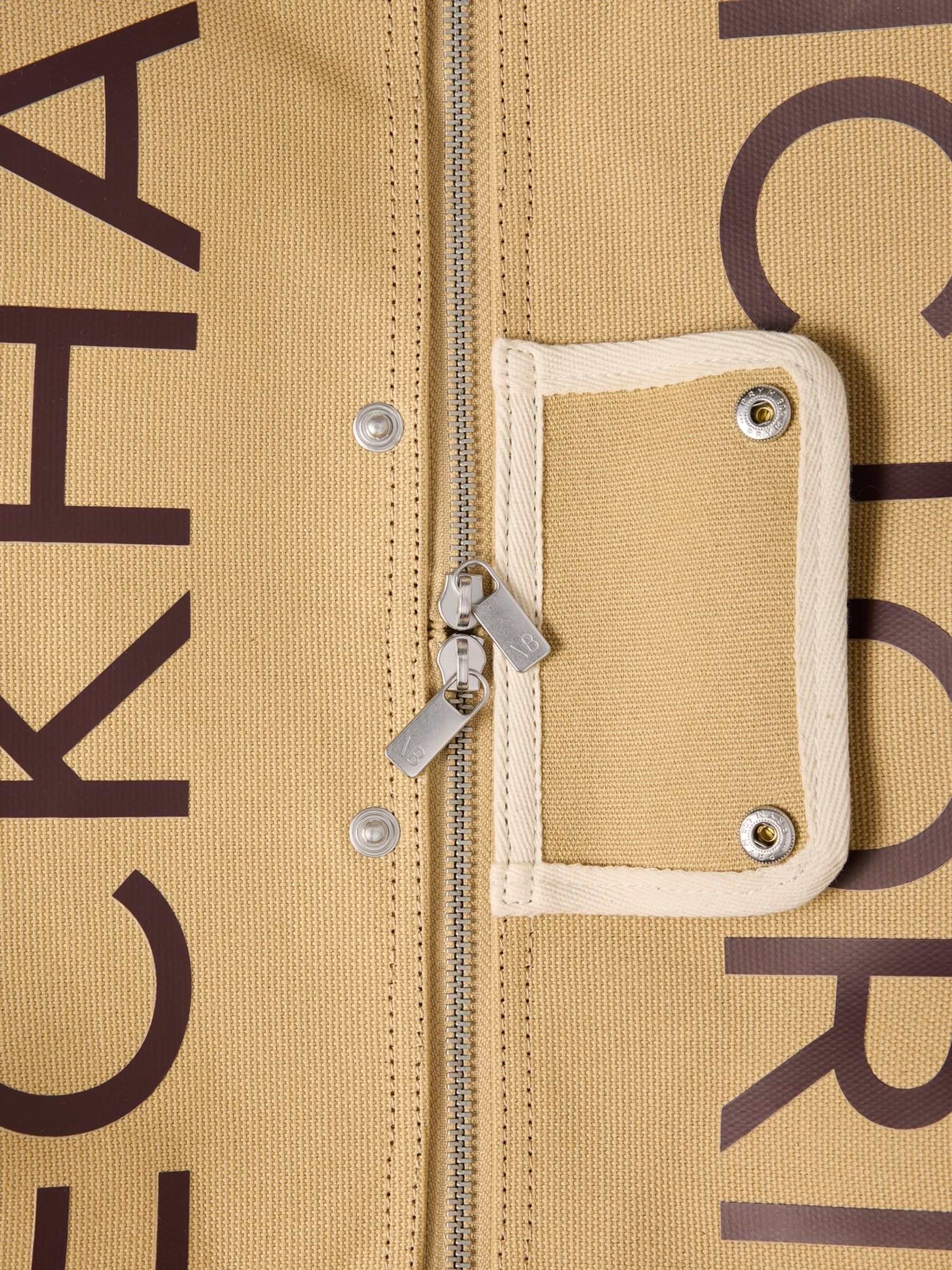 Gap x Victoria Beckham Beige/White Oversized Weekender Bag - Image 5 of 6