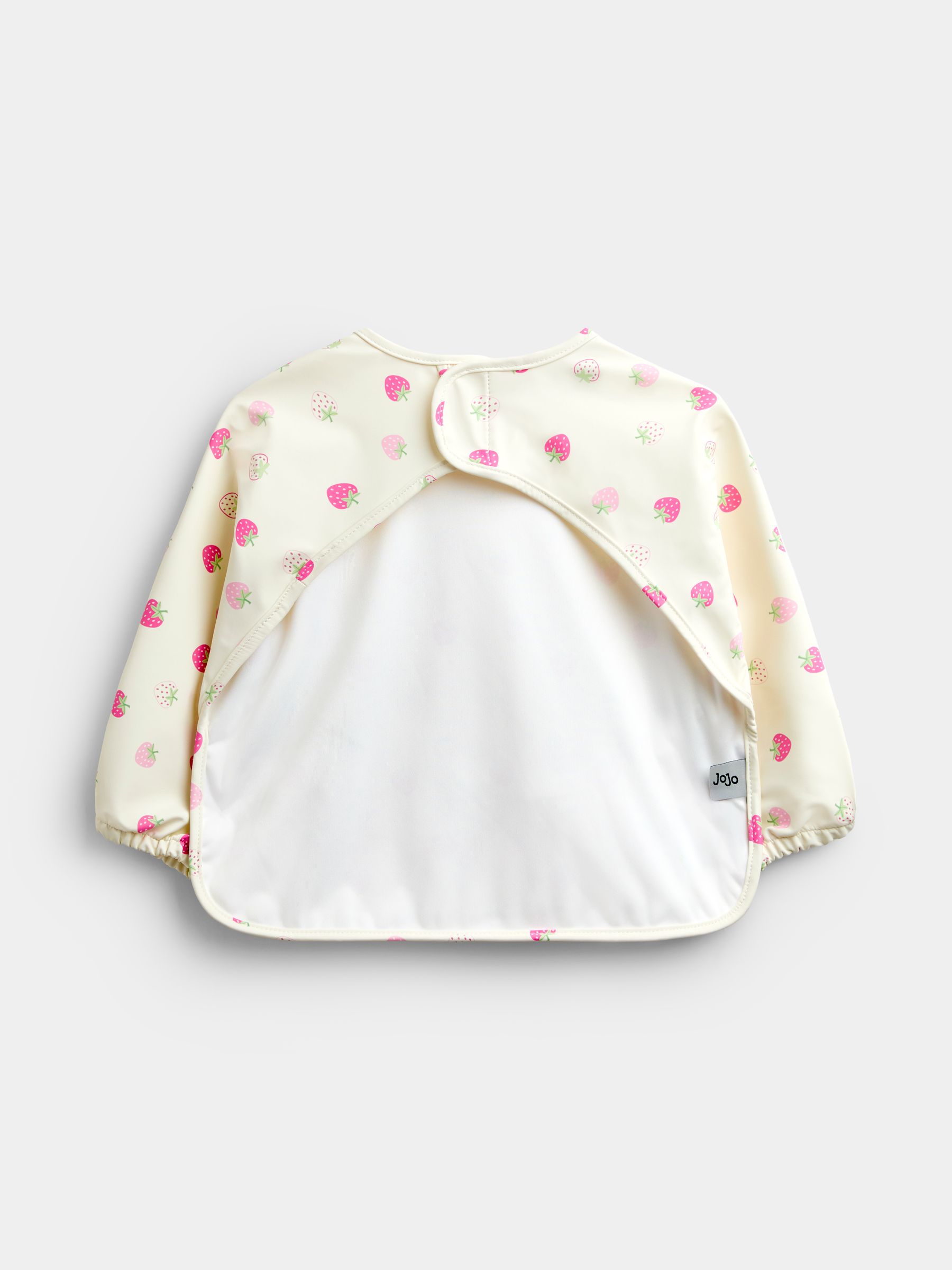 Pink Cherries 2-Pack Sleeve Bib Set - Image 5 of 7
