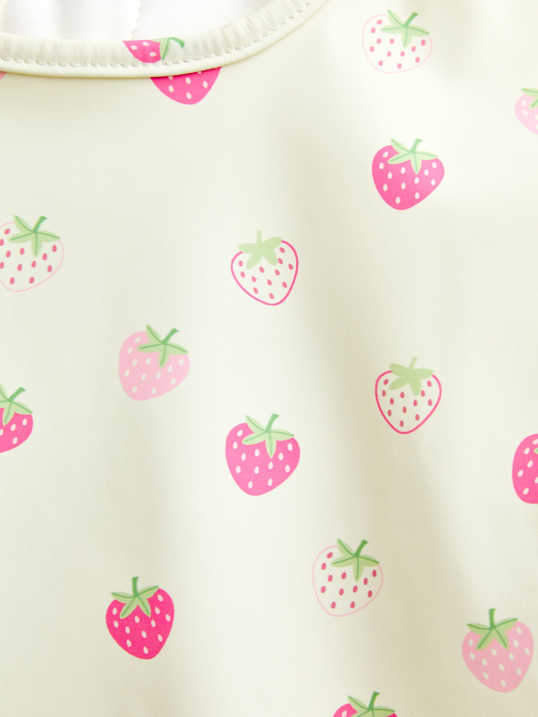 Pink Cherries 2-Pack Sleeve Bib Set - Image 7 of 7
