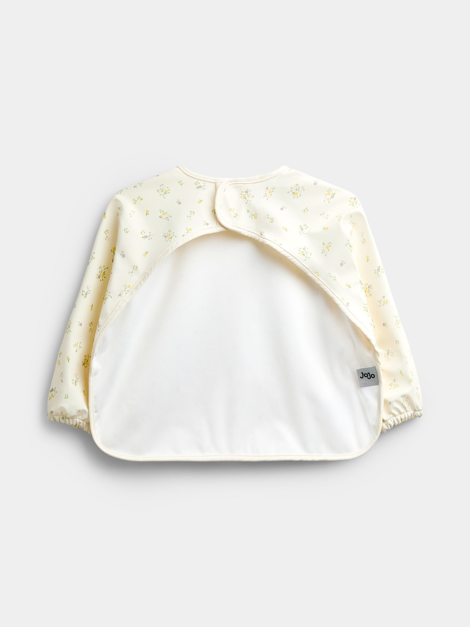 Yellow Florals 2-Pack Sleeve Bib Set - Image 5 of 7
