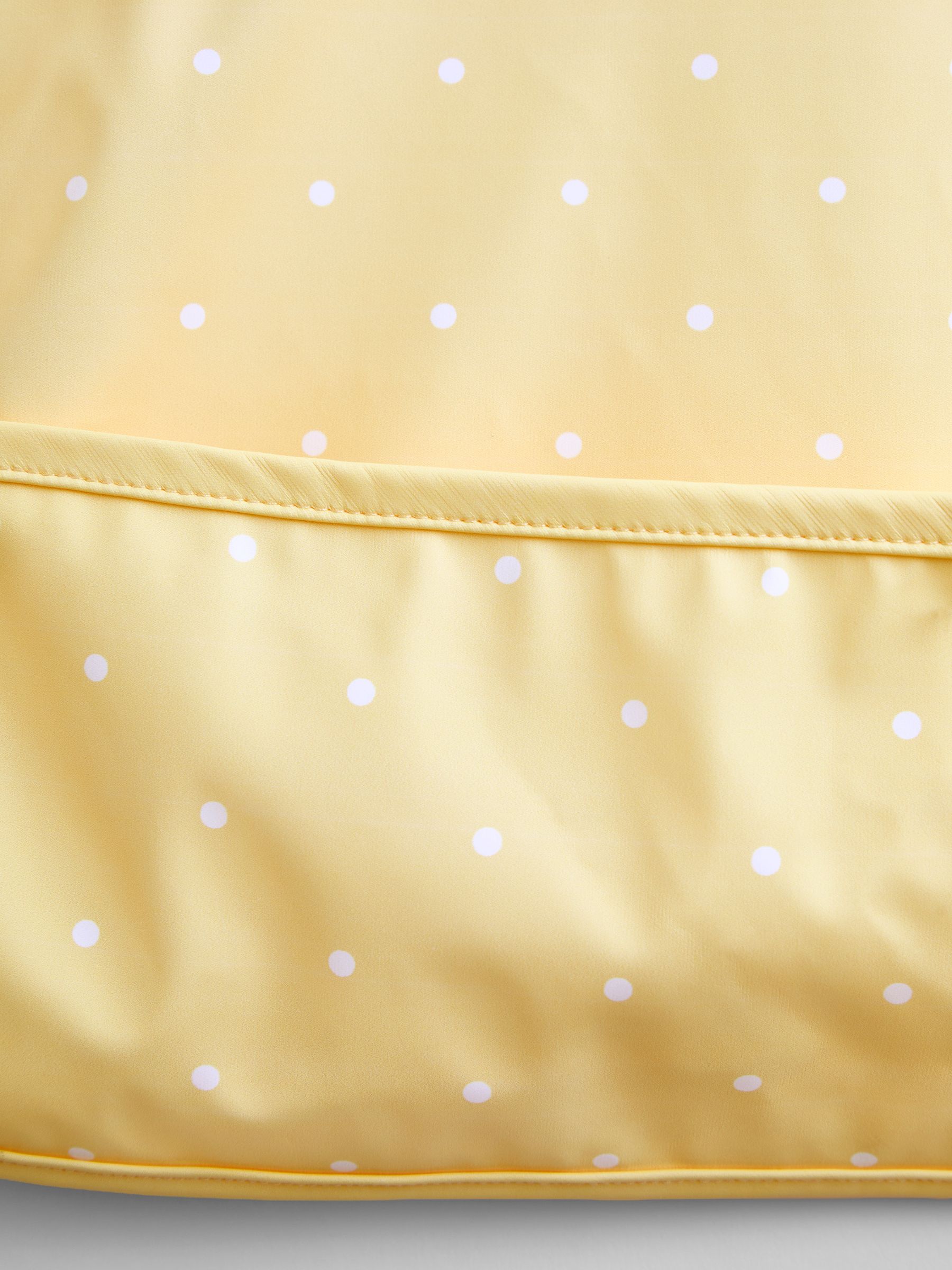 Yellow Florals 2-Pack Sleeve Bib Set - Image 6 of 7