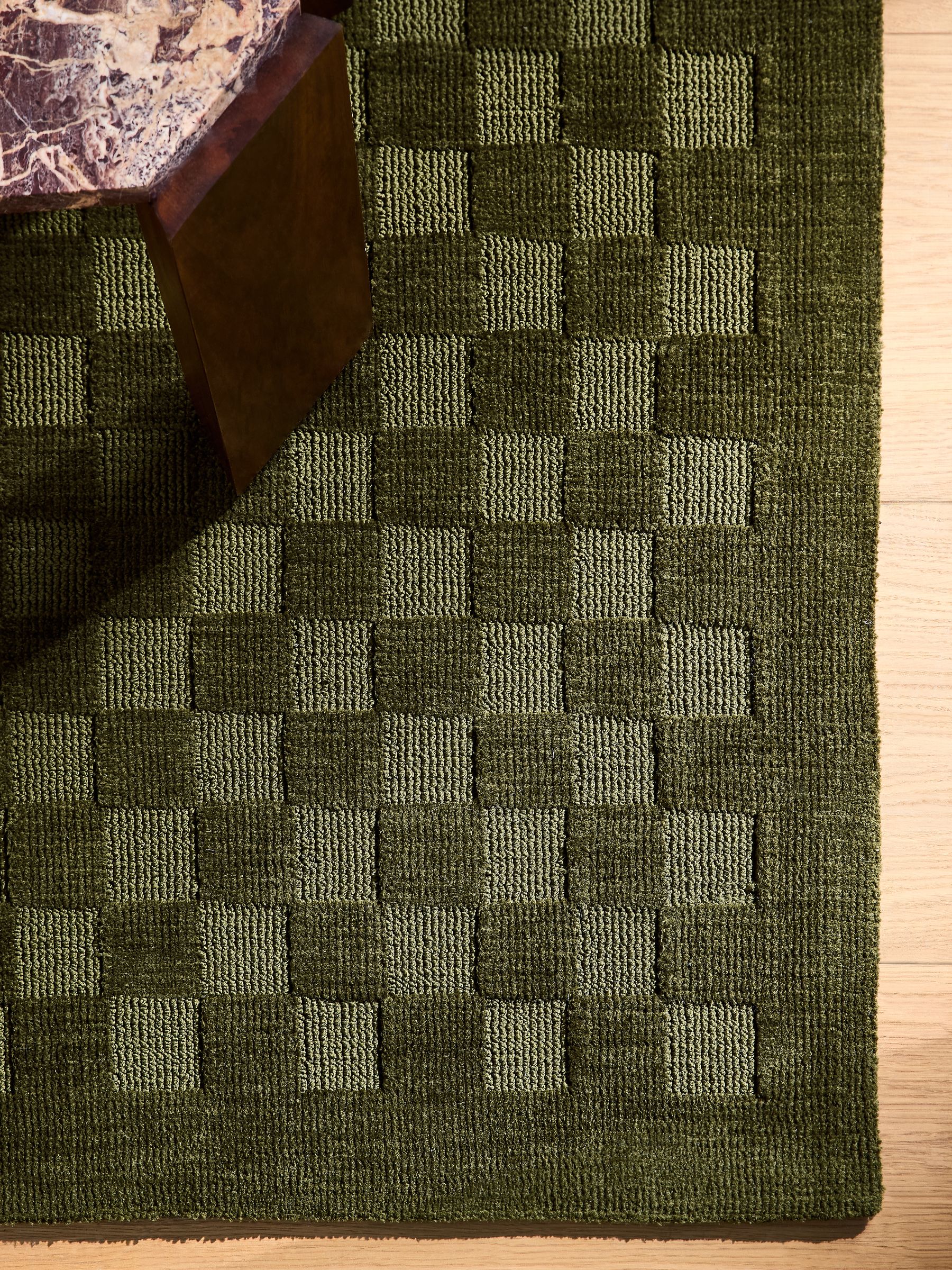 Sibyl Rug in Green - Image 3 of 5