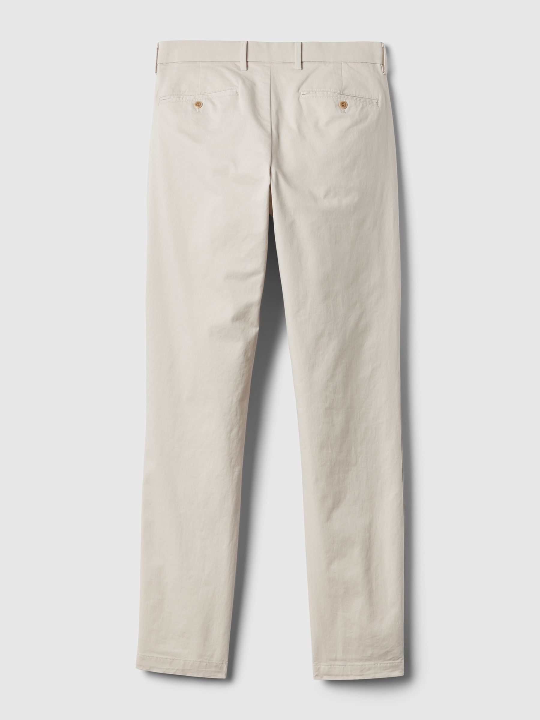 Cream Modern Slim Chinos - Image 6 of 6