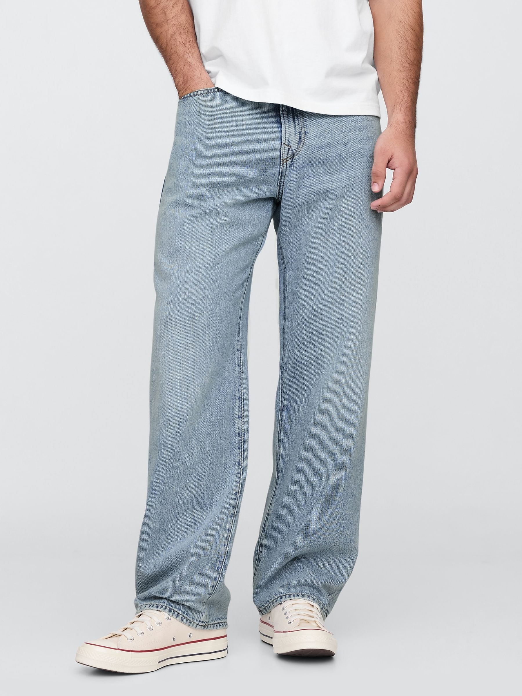 Medium Wash SuperSoft Relaxed Jeans - Image 1 of 6