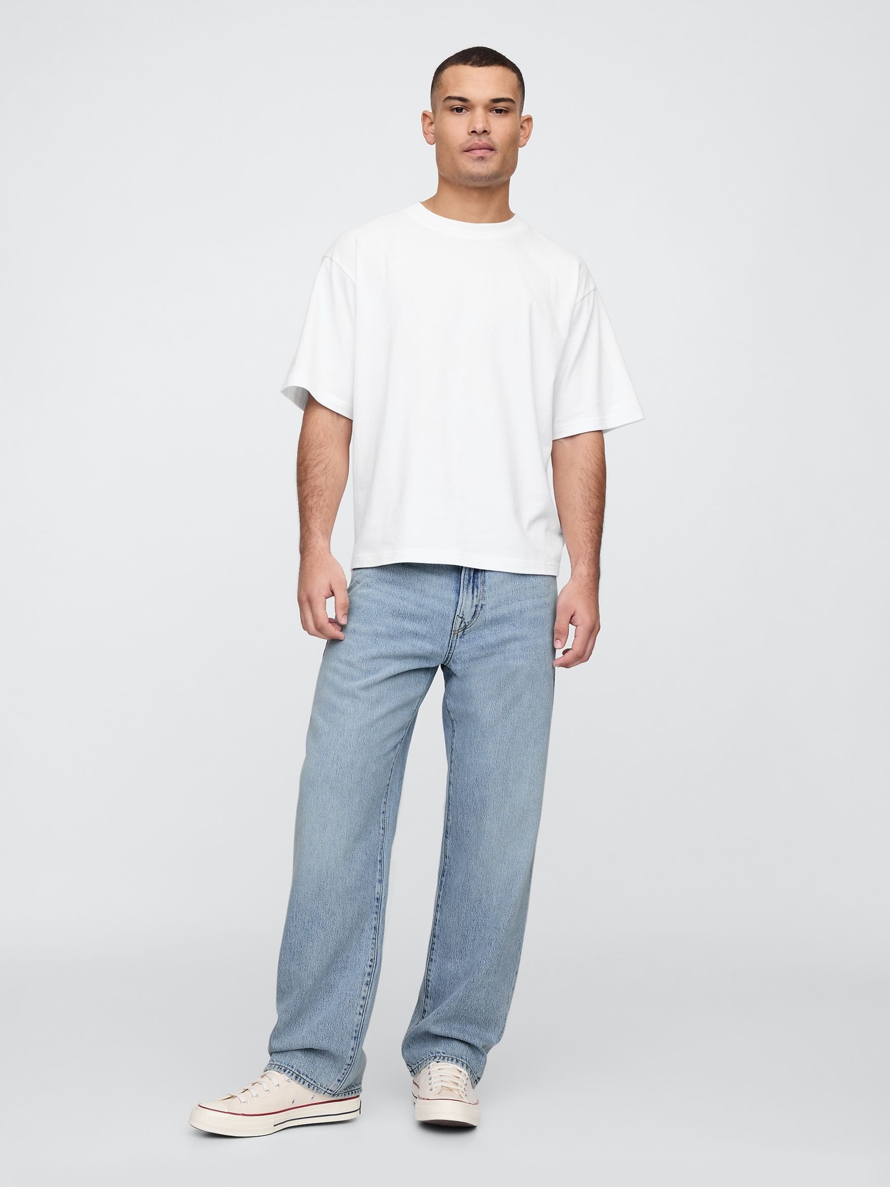 Medium Wash SuperSoft Relaxed Jeans - Image 3 of 6
