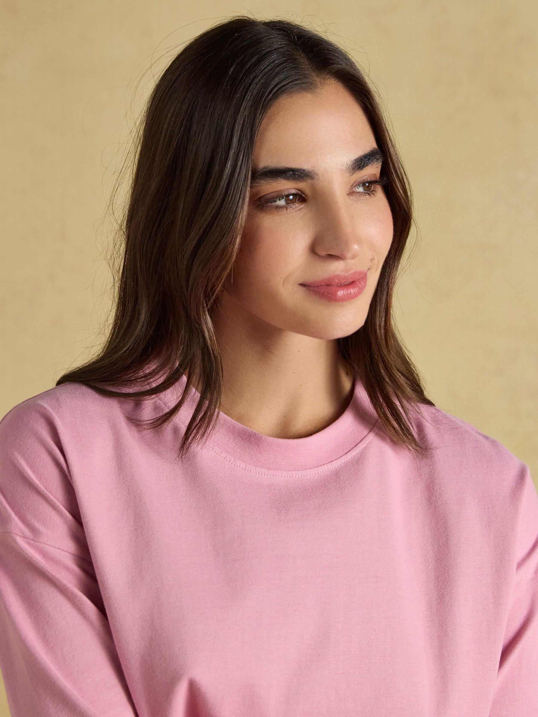 Lyla Pink Jonty Long Sleeve Jersey Cotton Pyjama Set - Image 4 of 10