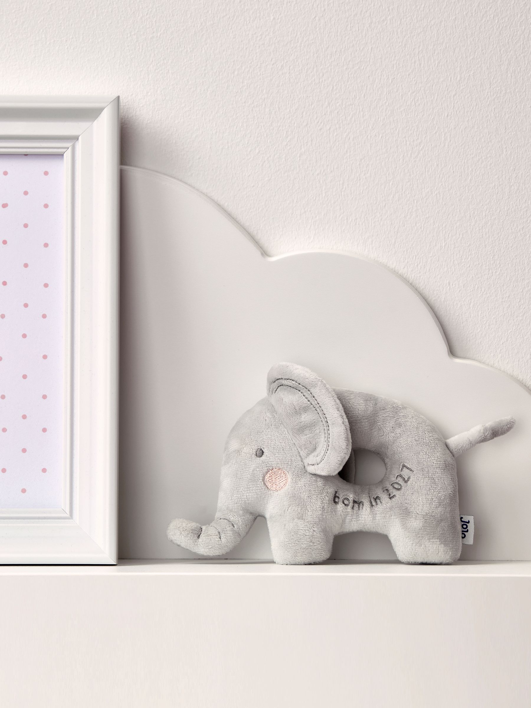 Grey Elephant Born In 2027 Rattle - Image 2 of 4