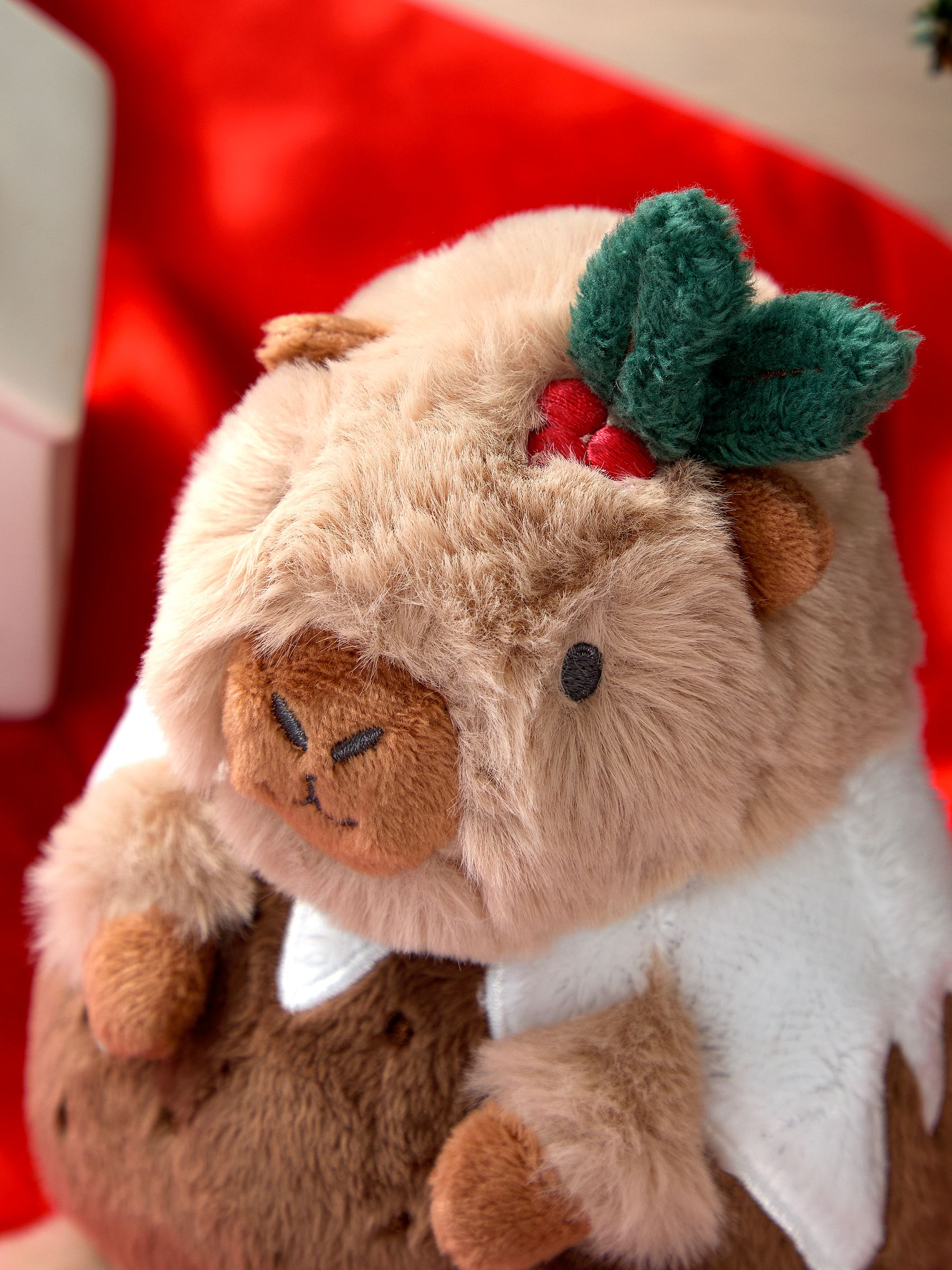 Barry Capybara Christmas Soft Toy Plushie - Small - Image 3 of 4