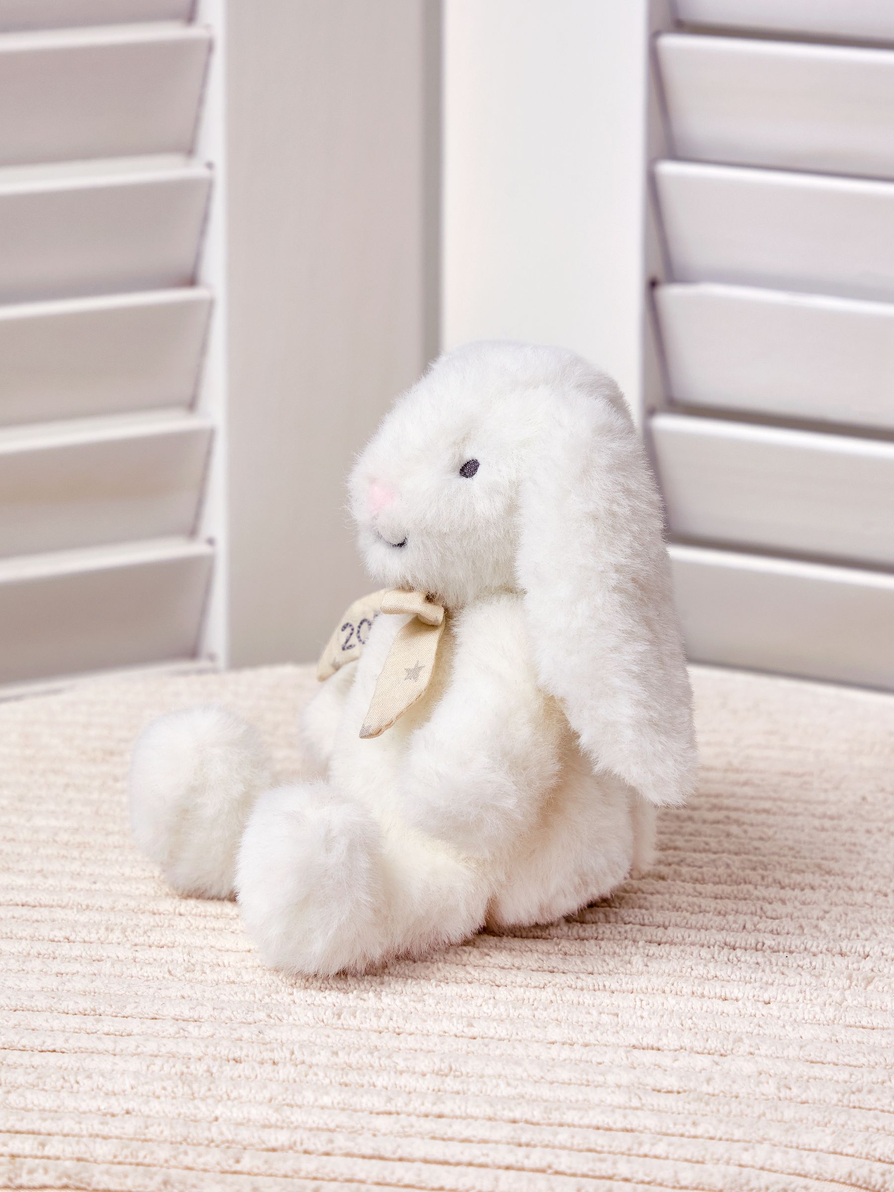 "Born in 2027" Small Bunny Soft Toy - Image 2 of 4