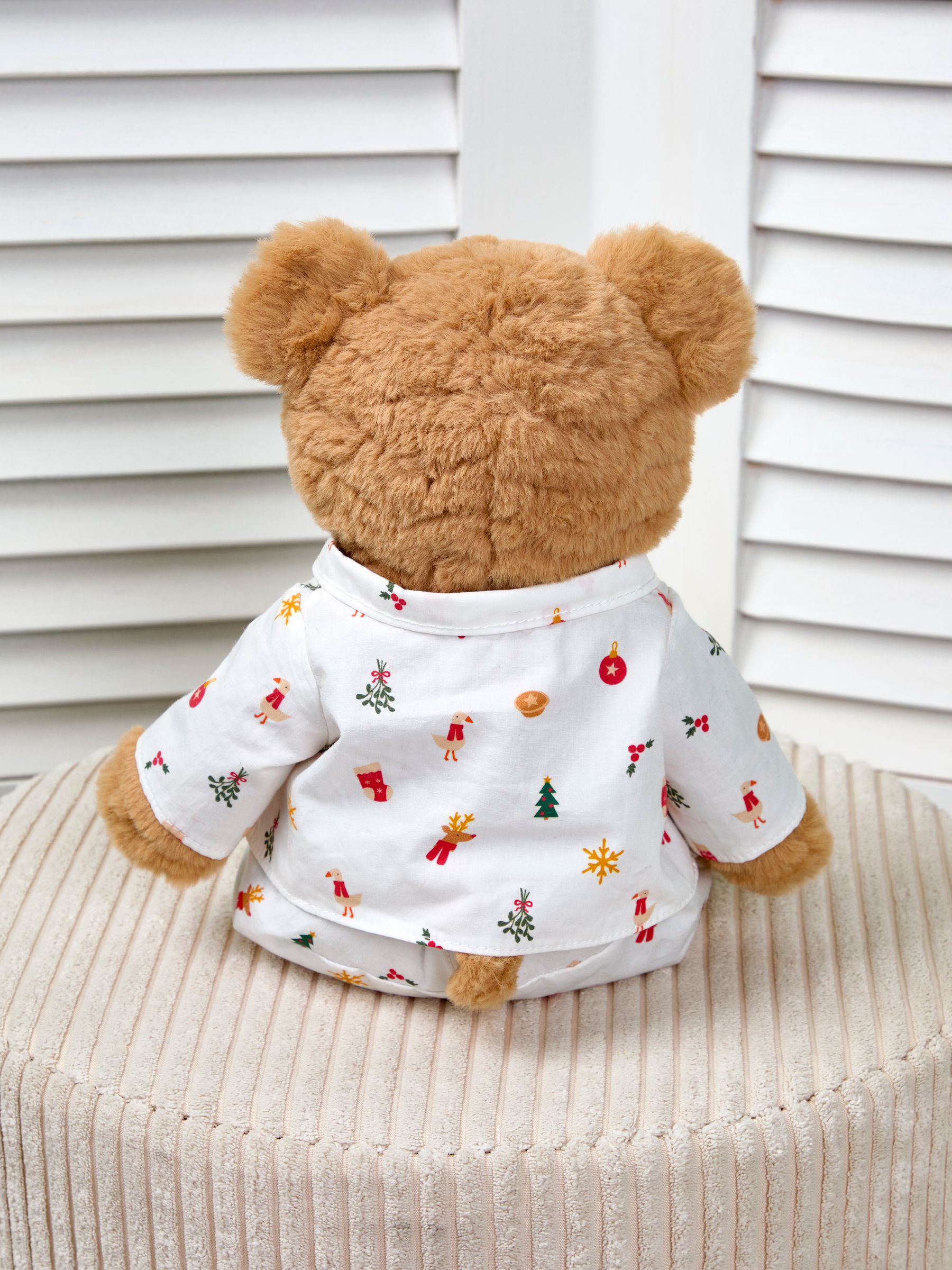 Christmas Bear in PJs Soft Toys - Image 3 of 4