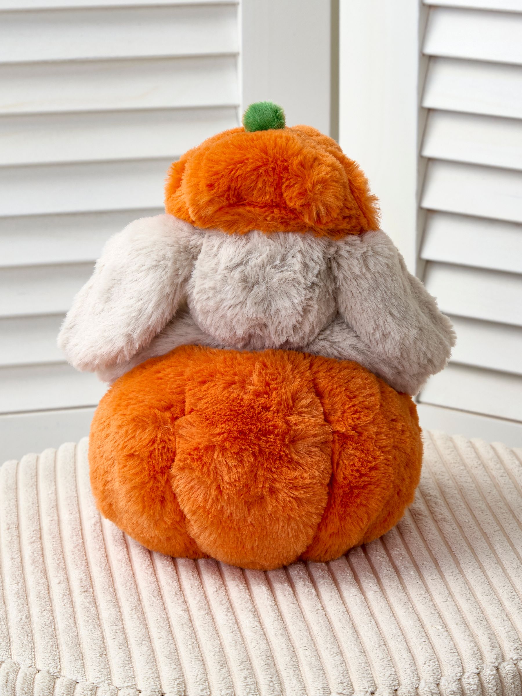 Billie Bunny Pumpkin Medium Soft Toy Plushie - Image 3 of 4
