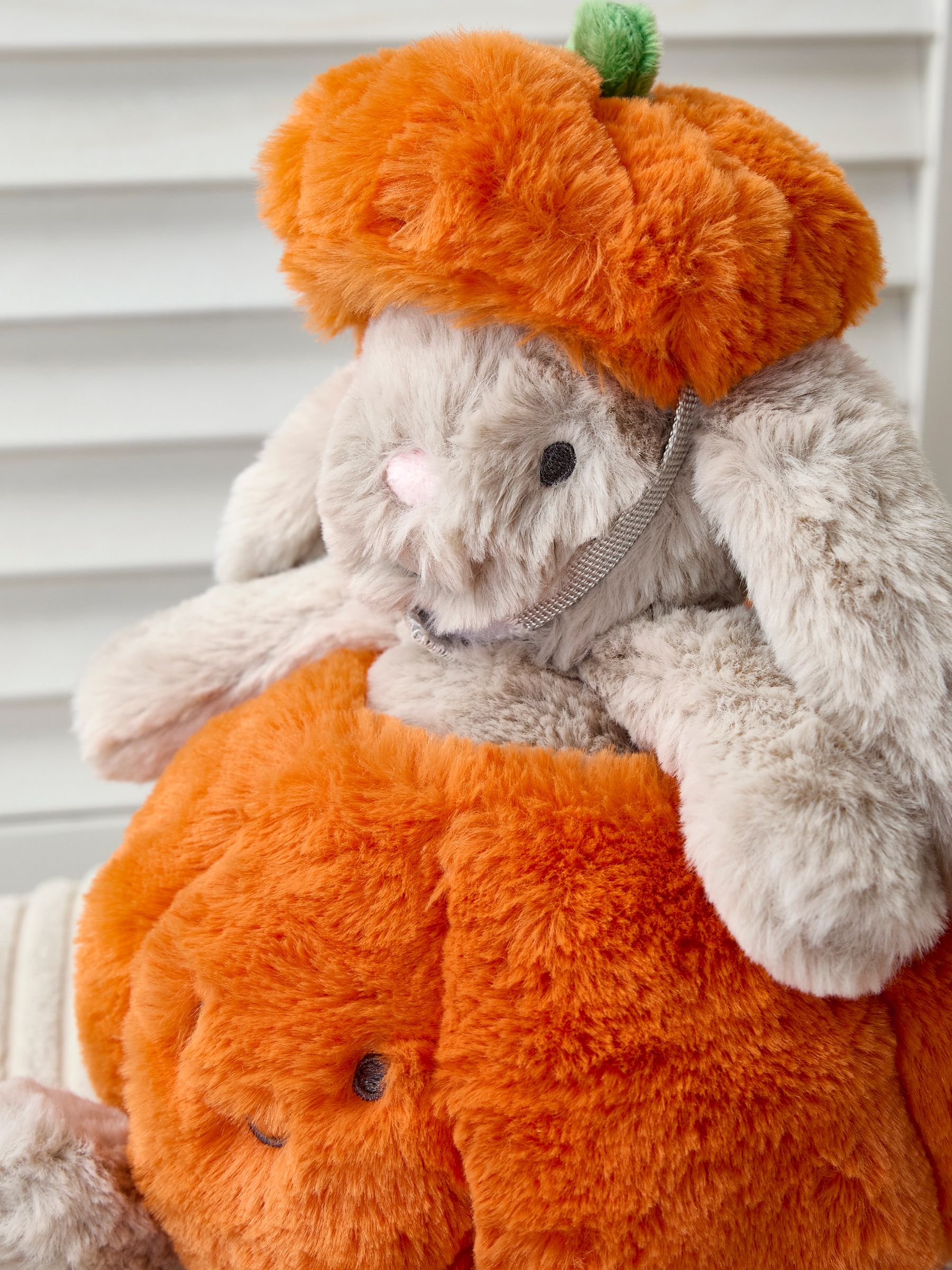 Billie Bunny Pumpkin Medium Soft Toy Plushie - Image 4 of 4