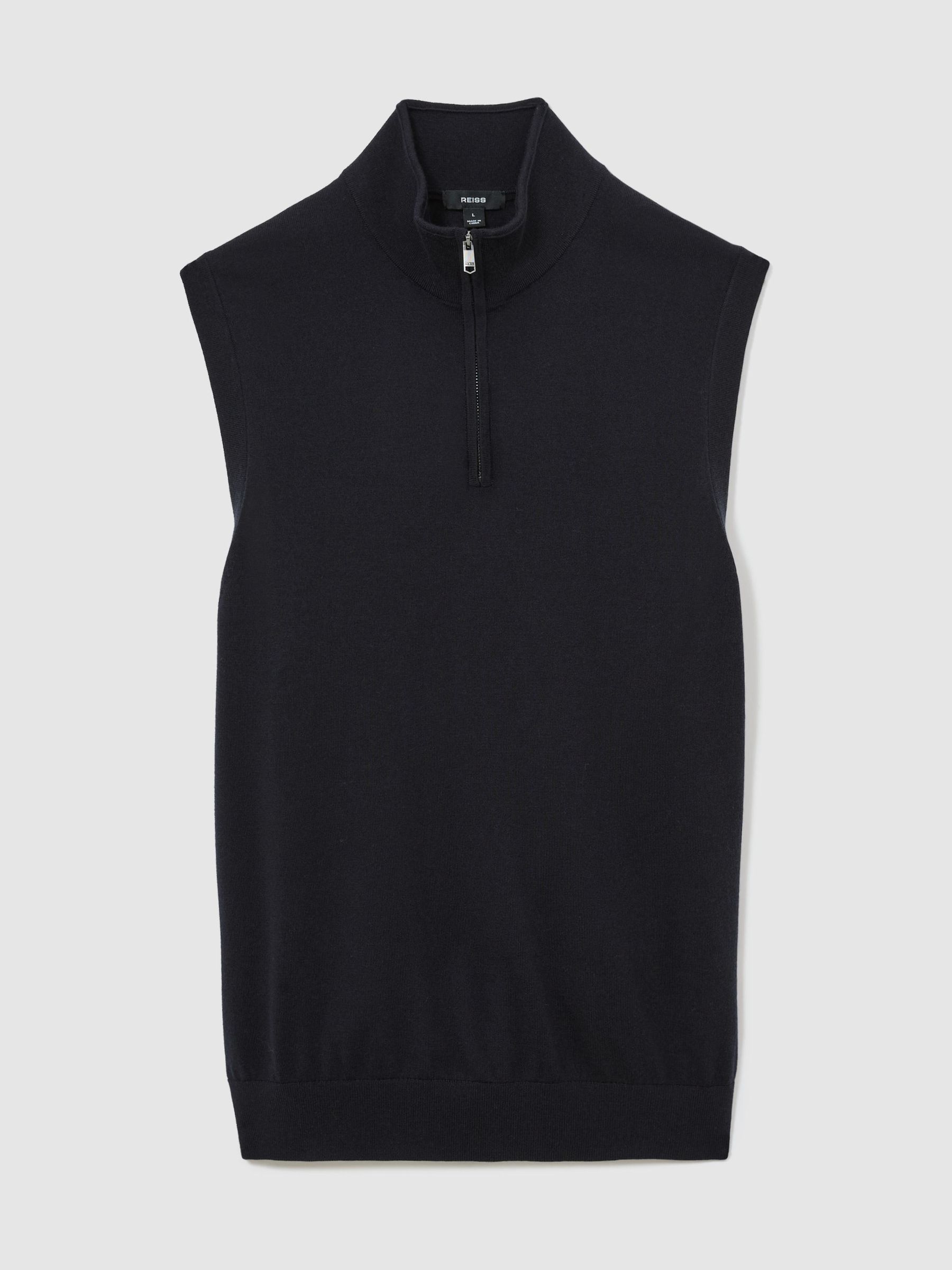Vest in Navy - Image 2 of 6