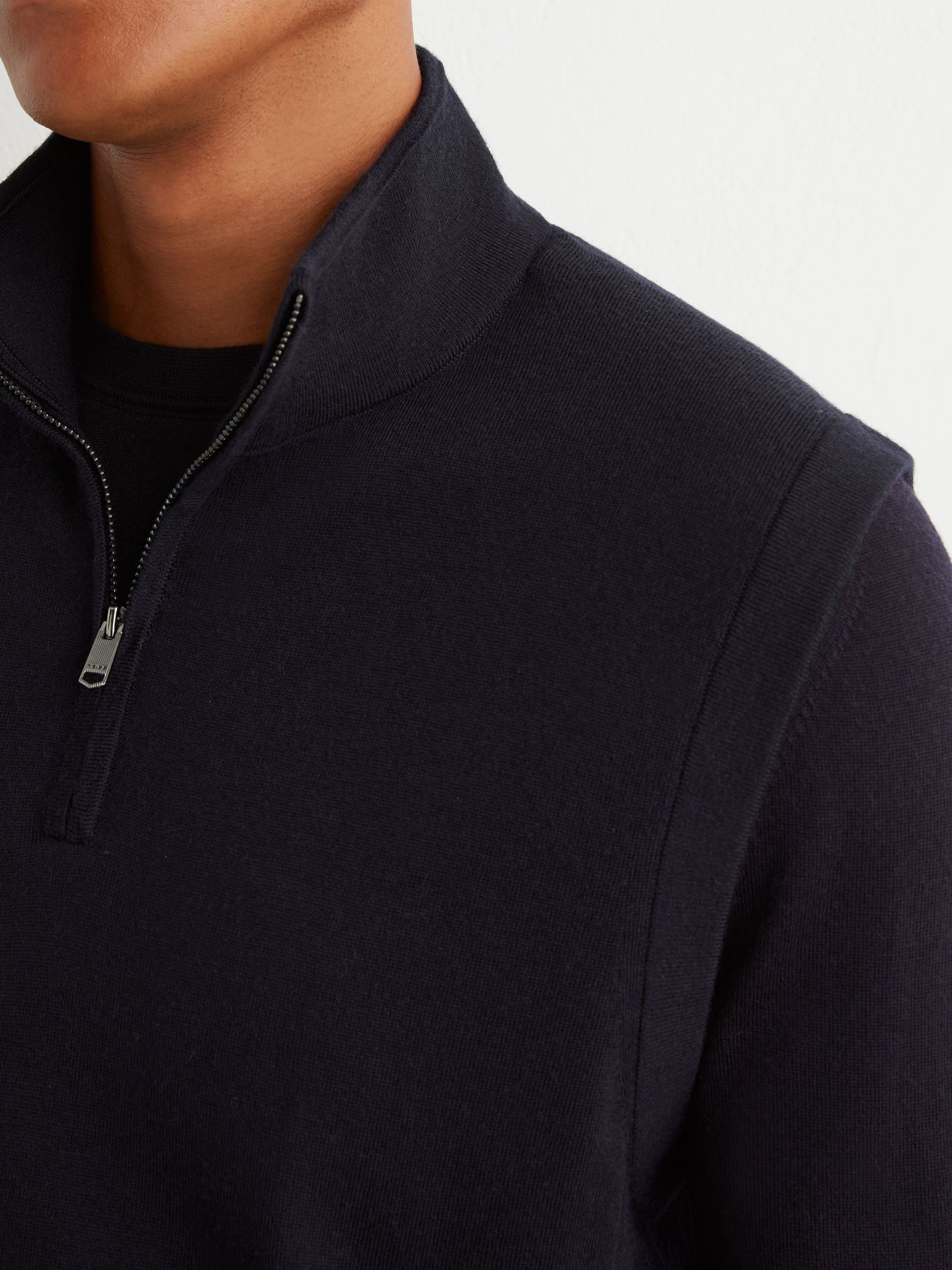 Vest in Navy - Image 3 of 6