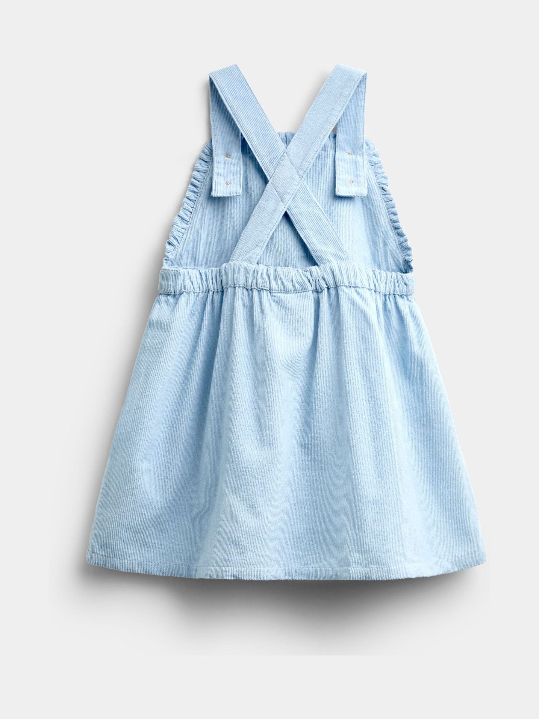 Light Blue Peter Rabbit London Pinny Dress & Bodysuit Set - Image 5 of 7