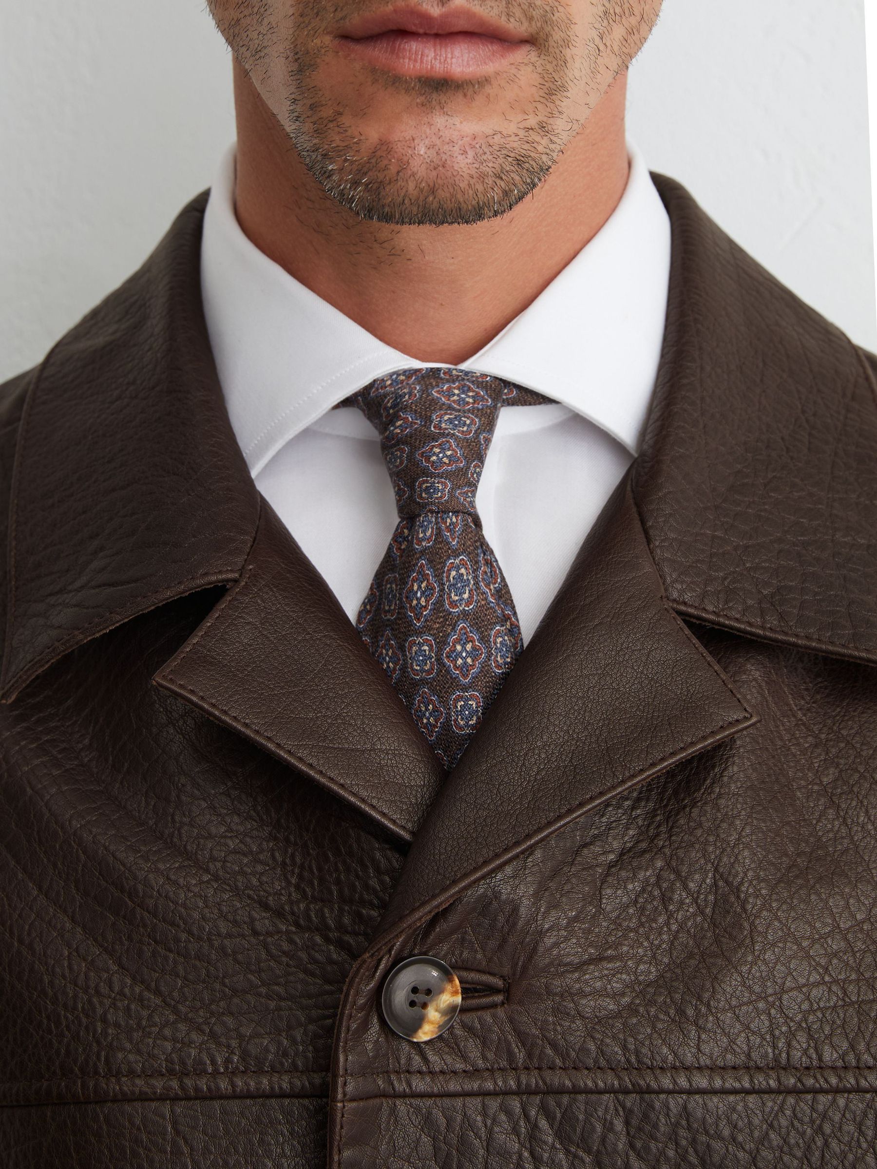 Jacket in Dark Brown - Image 4 of 7