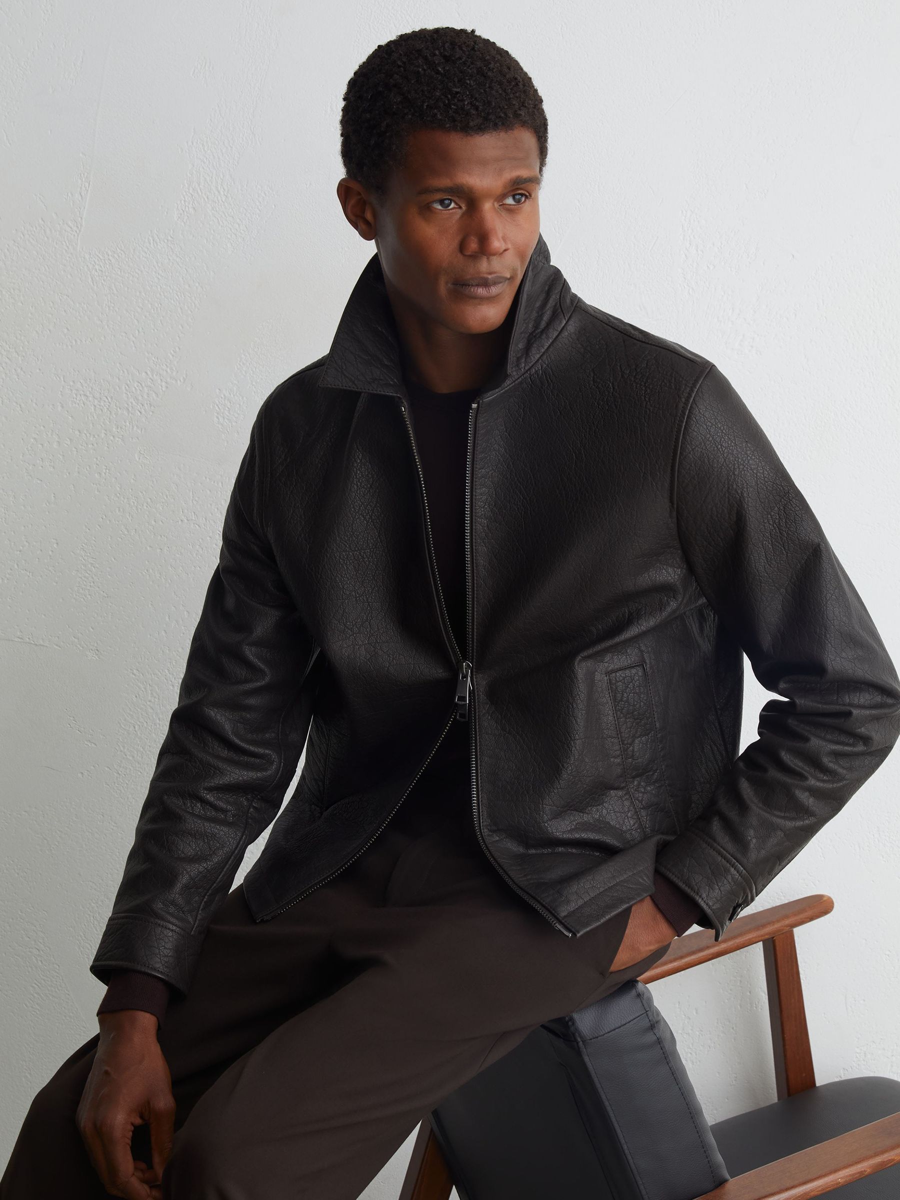 Jacket in Dark Brown - Image 1 de 8