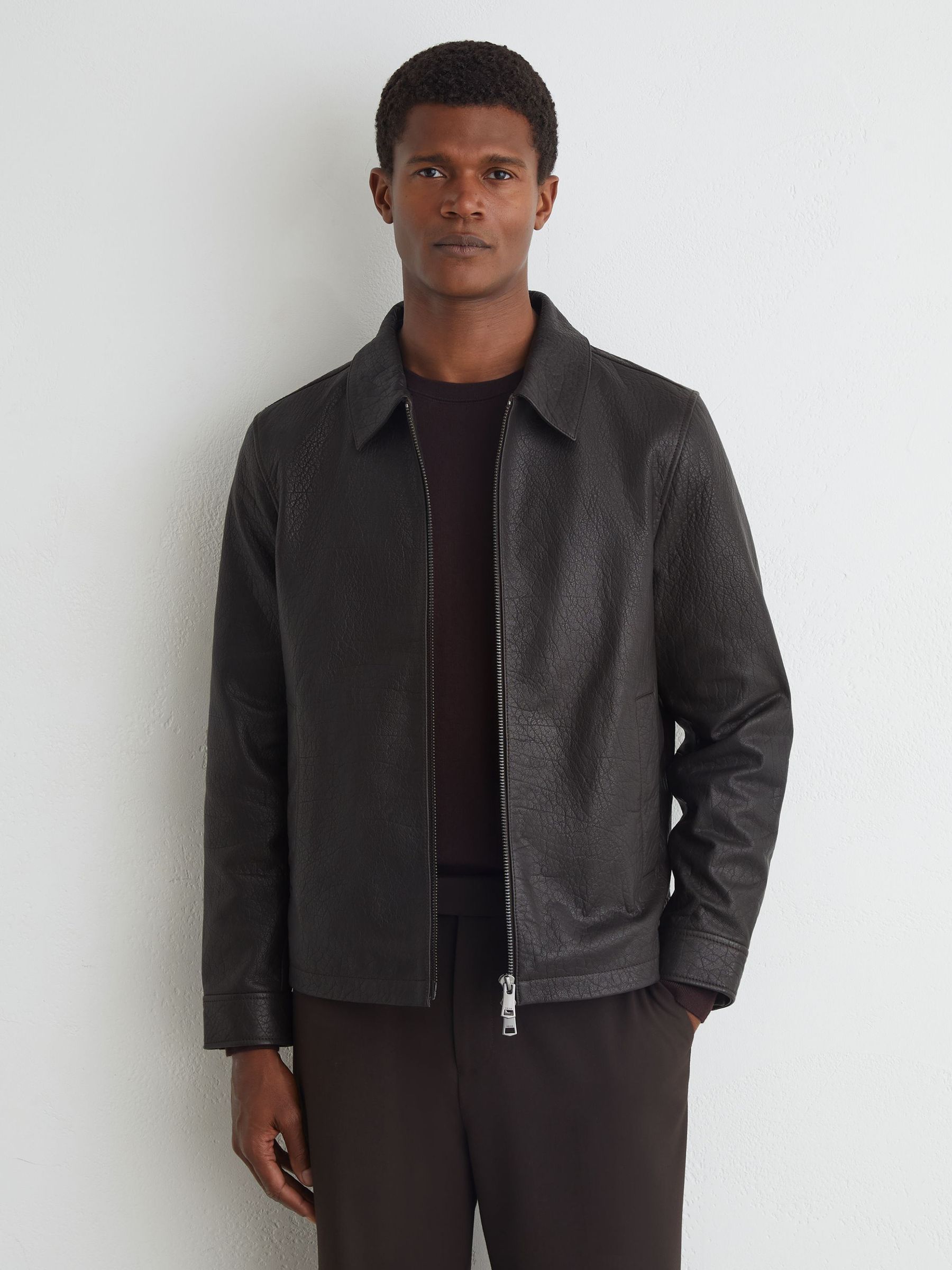 Jacket in Dark Brown - Image 6 de 8