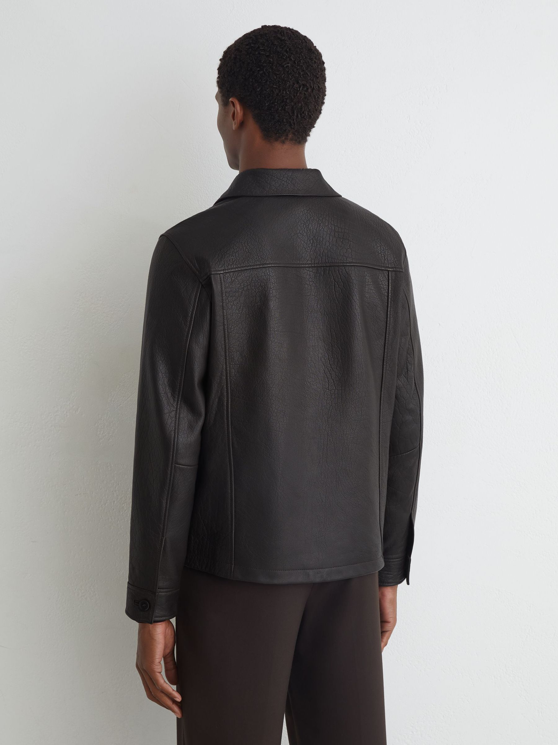 Jacket in Dark Brown - Image 7 de 8