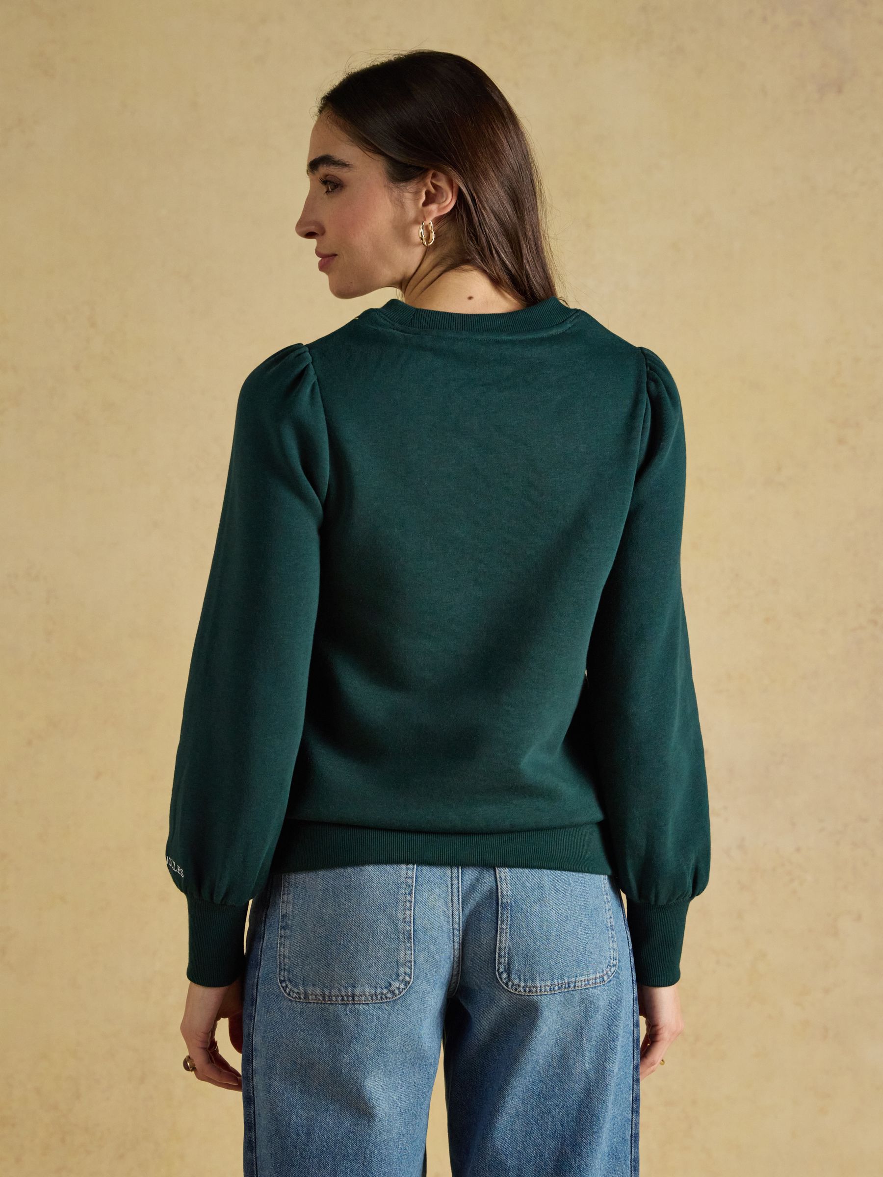 Green Christmas Baubles Crew Neck Sweatshirt - Image 2 of 9 Green Christmas Baubles Crew Neck Sweatshirt - Image 2 of 9