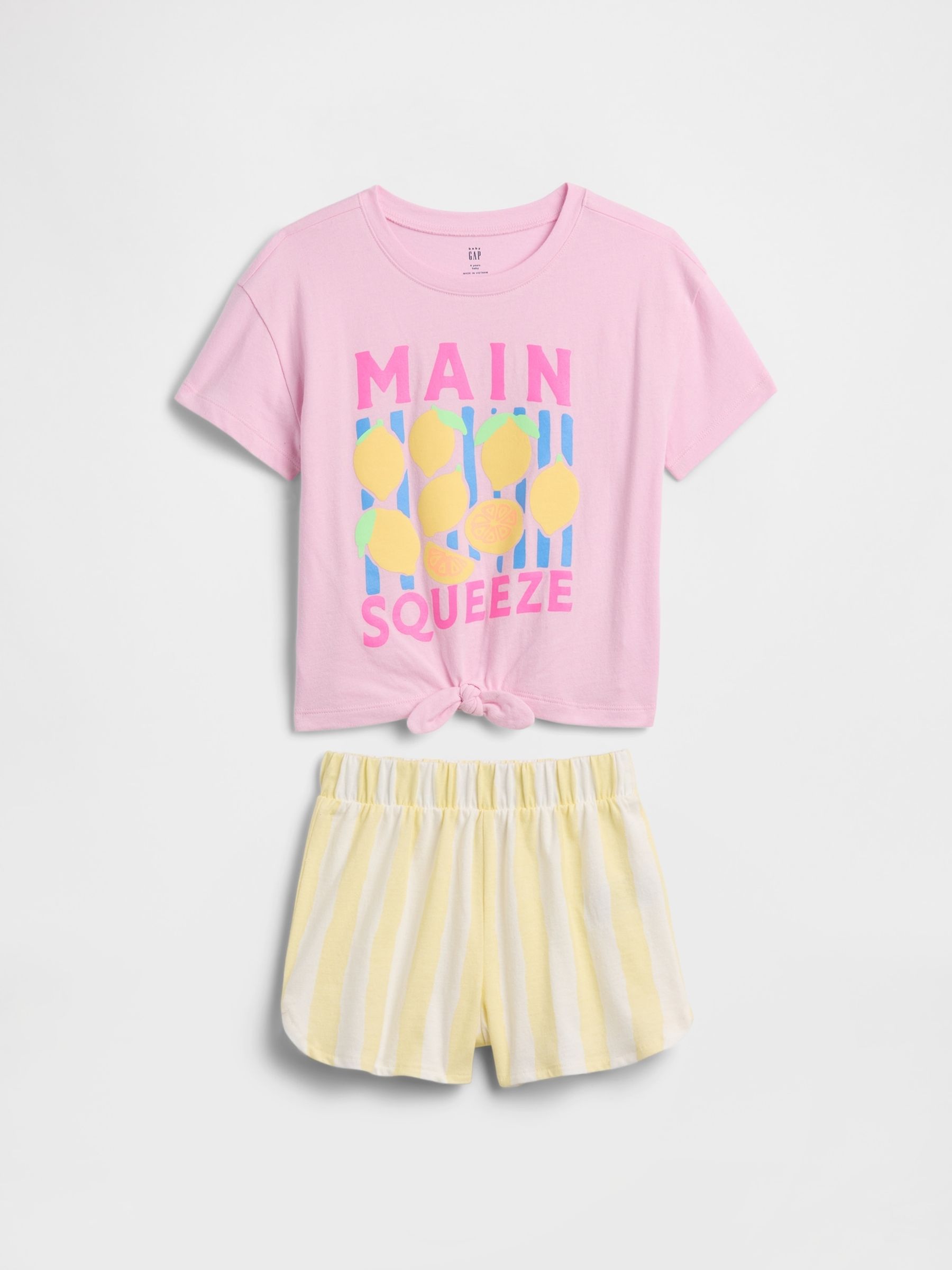 Pink Lemon Two-Piece Outfit Set - Image 1 of 3