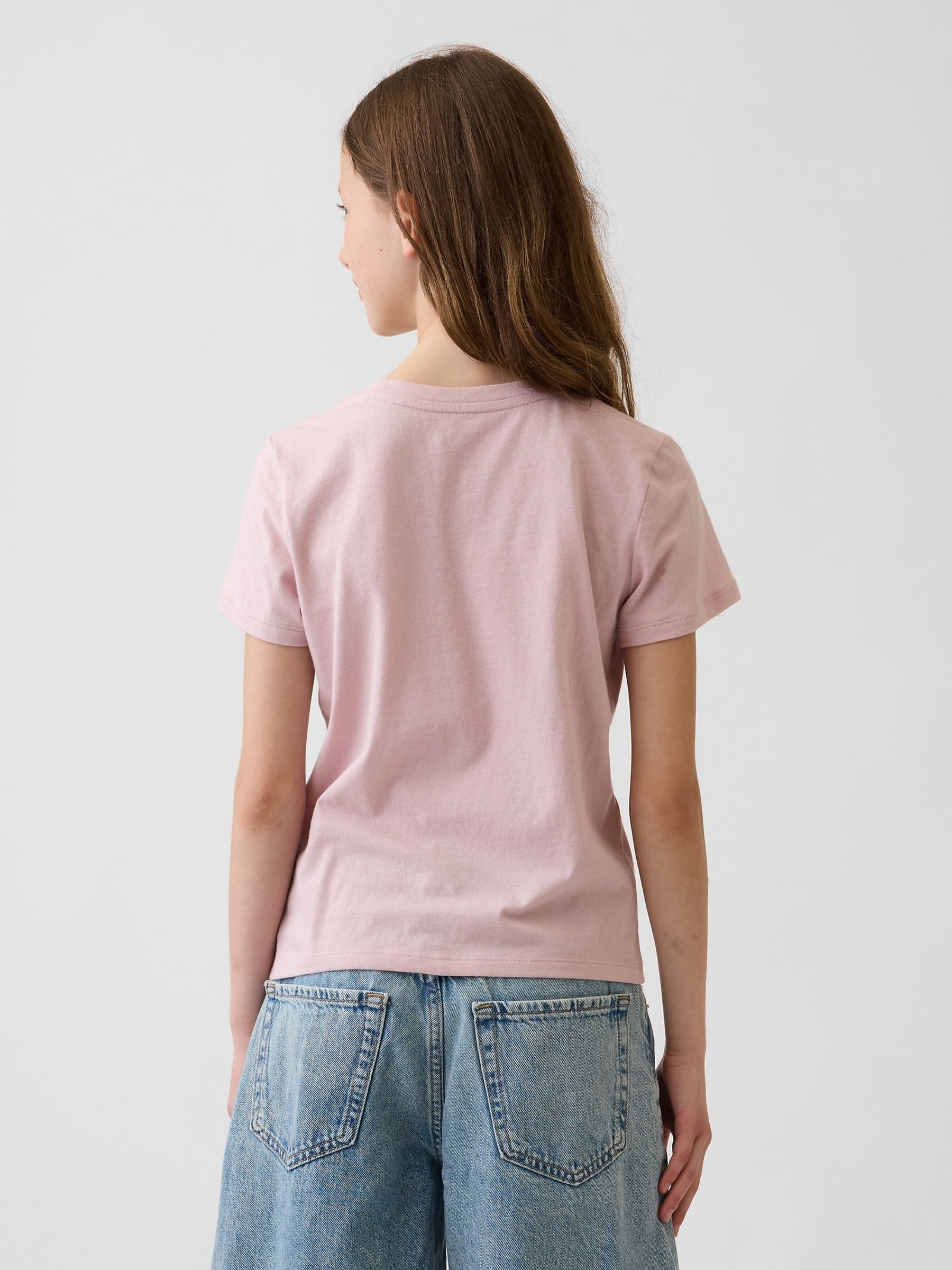 Pink Cat Graphic Short Sleeve T-Shirt - Image 2 of 4
